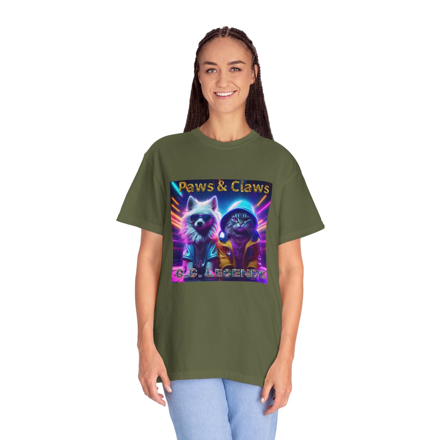 Paws & Claws Legends Unisex T-Shirt - Fun Pet Themed Apparel
