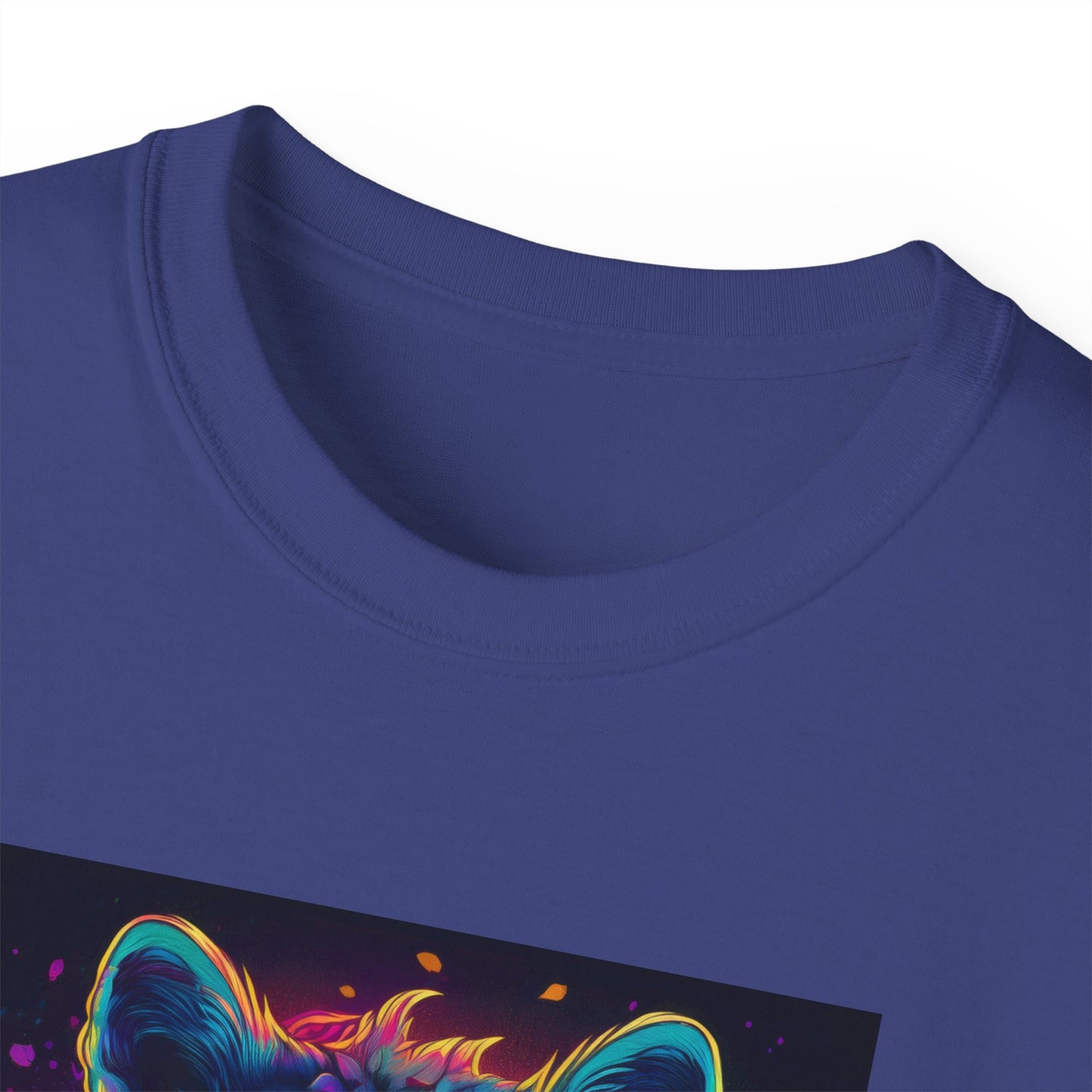90's Style Colorful Lion Graphic Ultra Cotton Tee - Vibrant and Fun Wear