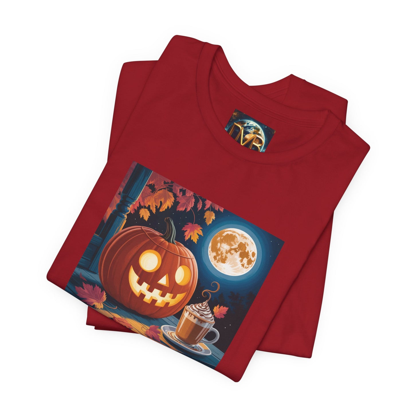 Fall In Love With Fall, Unisex Fall T-Shirt, Halloween Shirt, Cozy Fall Apparel, Seasonal Graphic Tee, Pumpkin Spice Tee