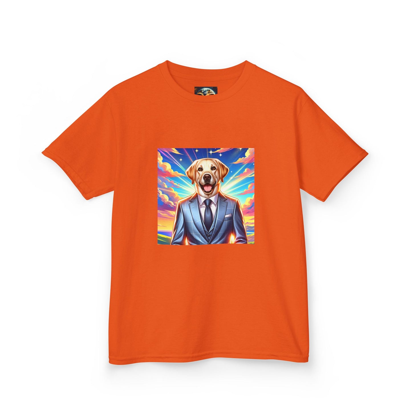 Whimsical Dog Portrait Kids Tee, Fun Youth T-Shirt, Dog Lover Gift, Colorful Kids Shirt, Perfect for Birthdays or Playdates