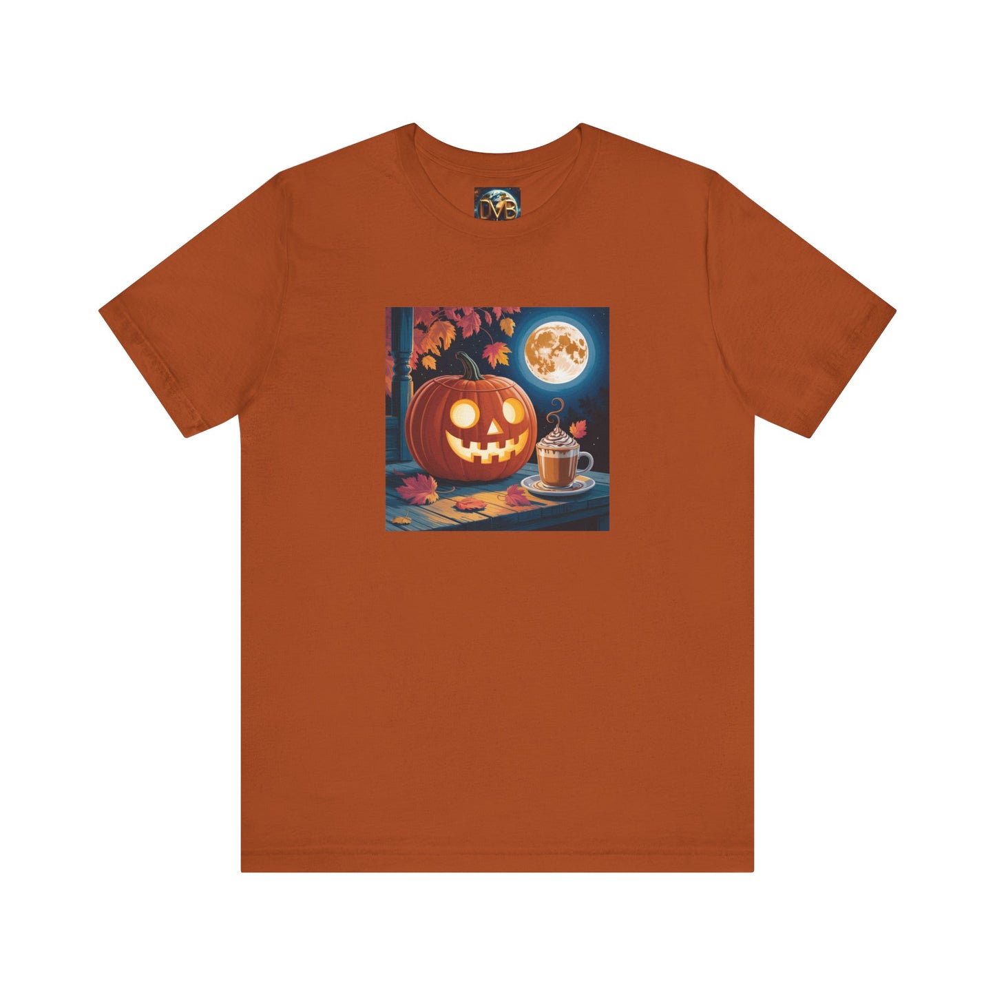 Fall In Love With Fall, Unisex Fall T-Shirt, Halloween Shirt, Cozy Fall Apparel, Seasonal Graphic Tee, Pumpkin Spice Tee