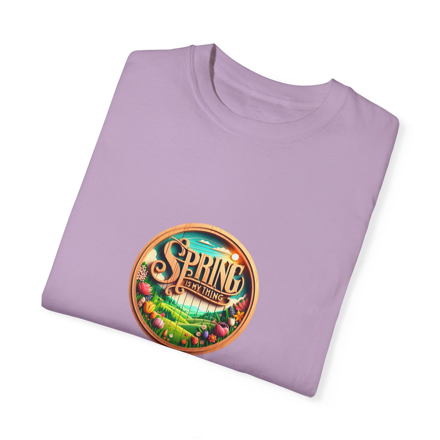 Spring Vibes Unisex Garment-Dyed T-shirt - Celebrate the Season