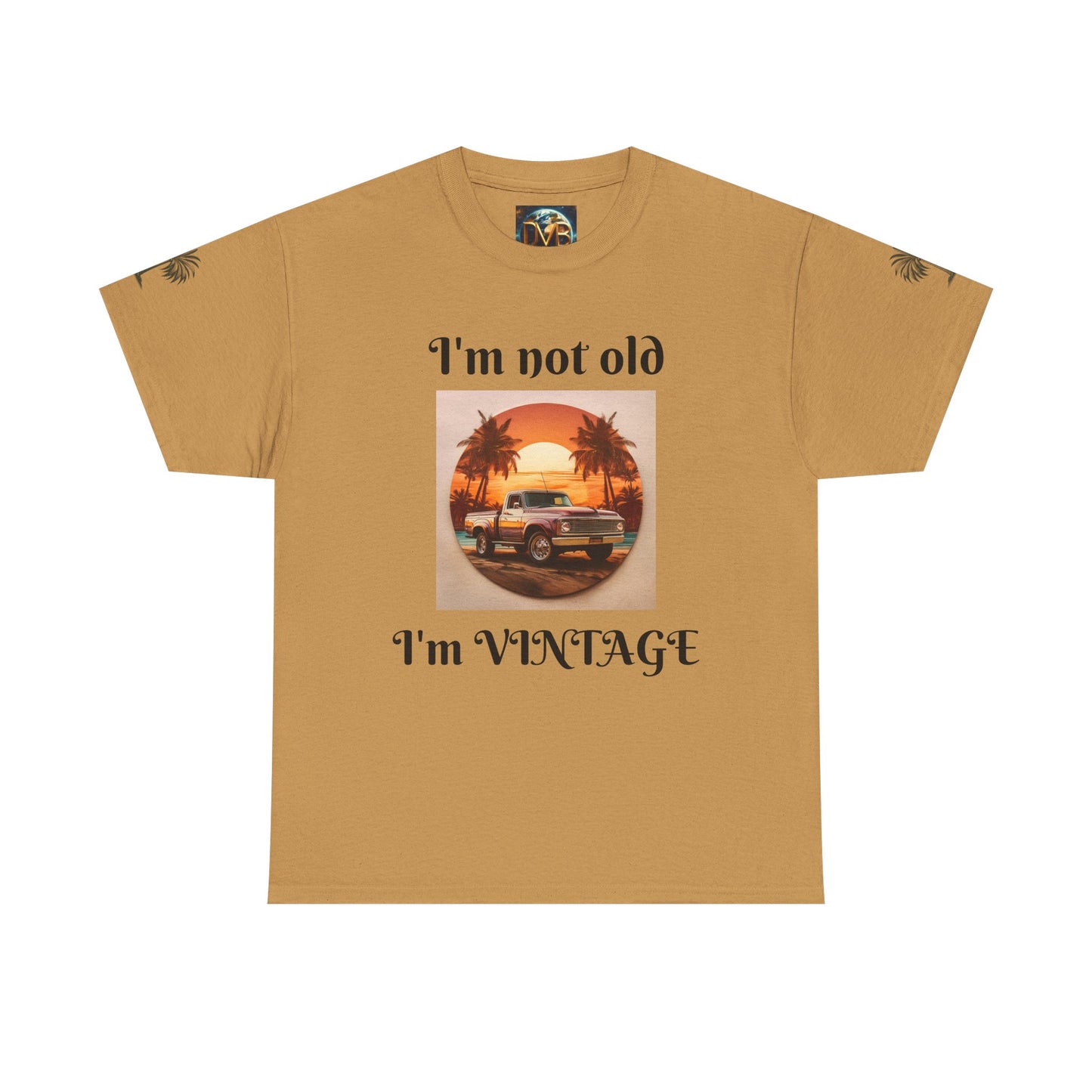 Vintage Vibes Unisex Heavy Cotton Tee - I'm Not Old, I'm VINTAGE
