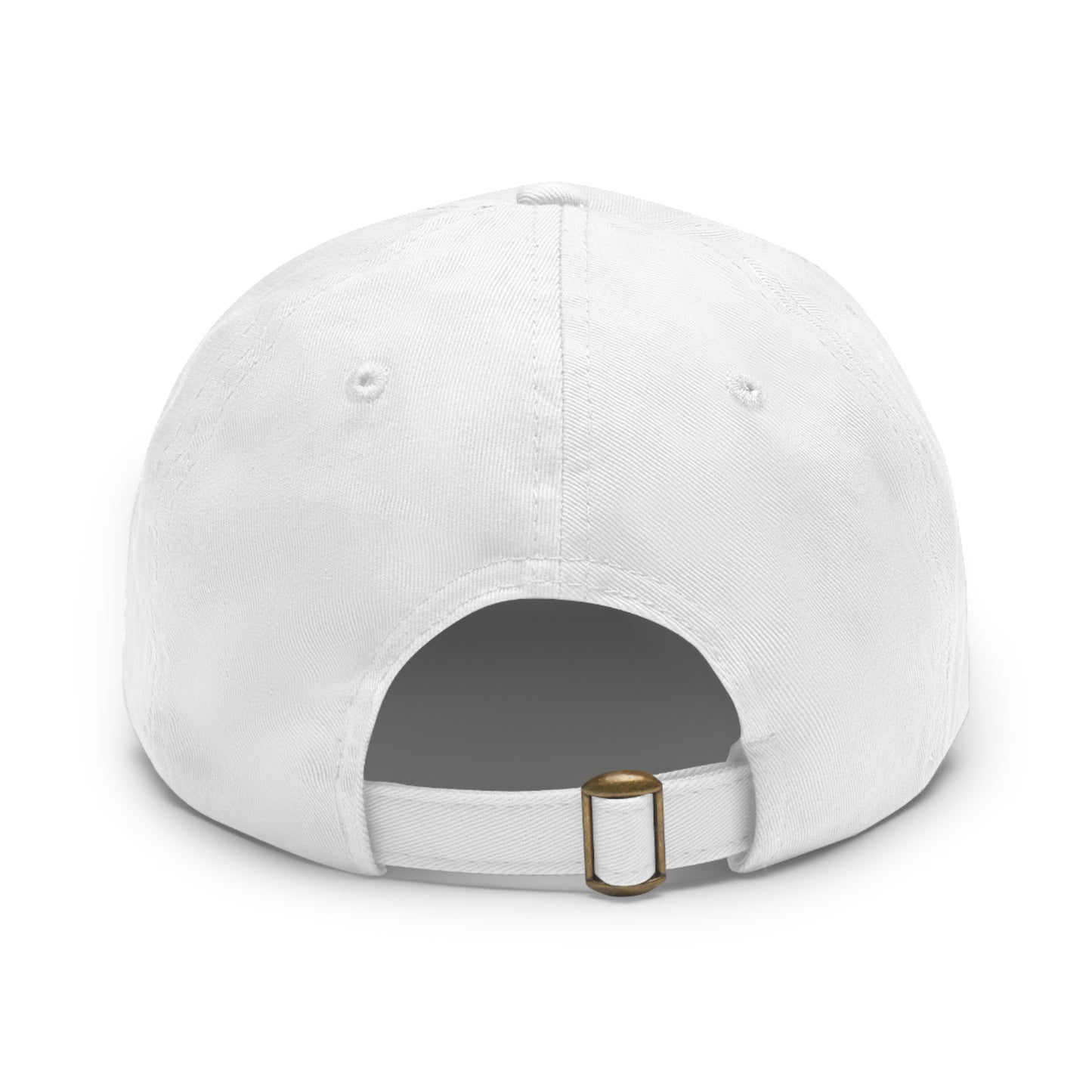 Diego Von Bellini Dad Hat with Leather Patch (Round)