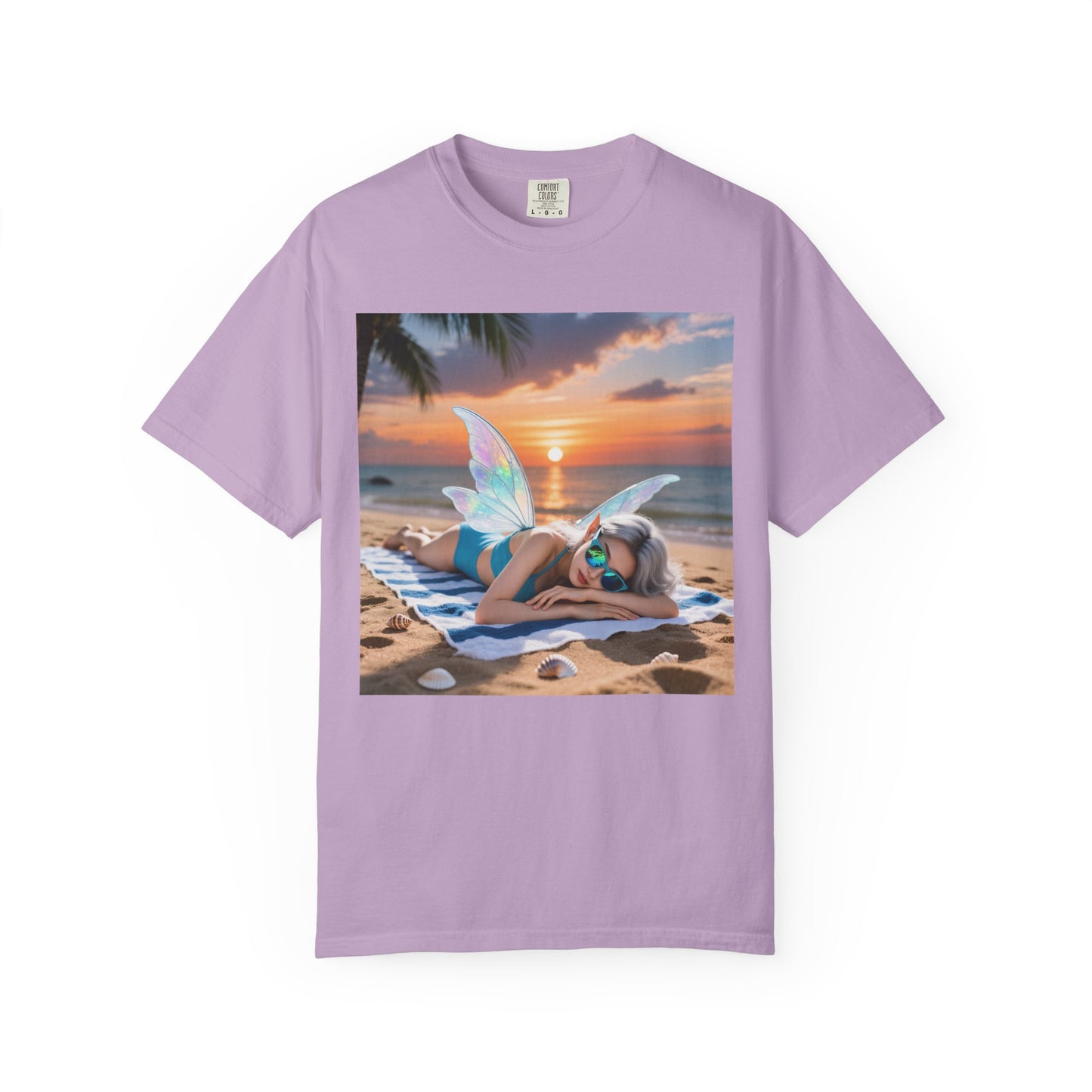 Beach Fairy Unisex T-Shirt, Summer Vibe Tee, Beachwear, Gift for Beach Lovers, Relaxation Shirt, Graphic Tee