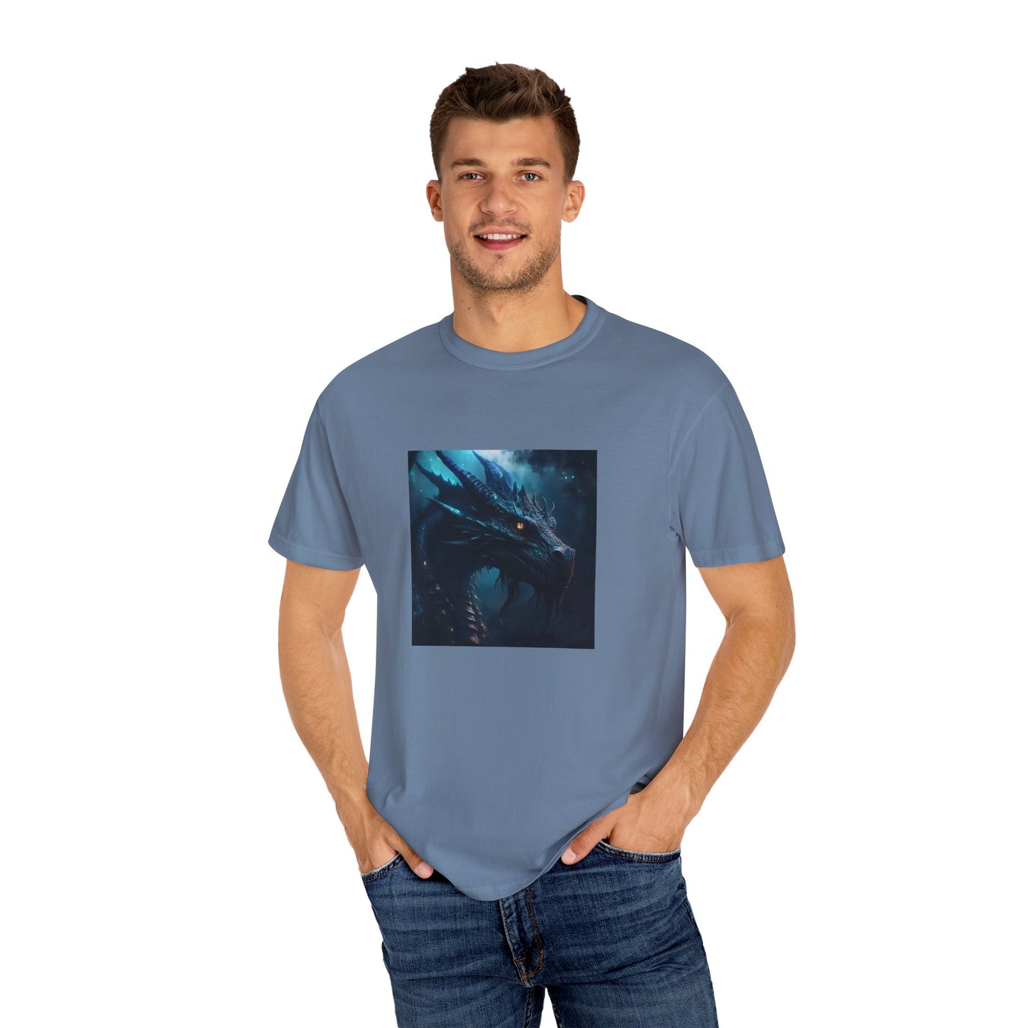 Epic Dragon Graphic Unisex T-Shirt - Fantasy Art Tee