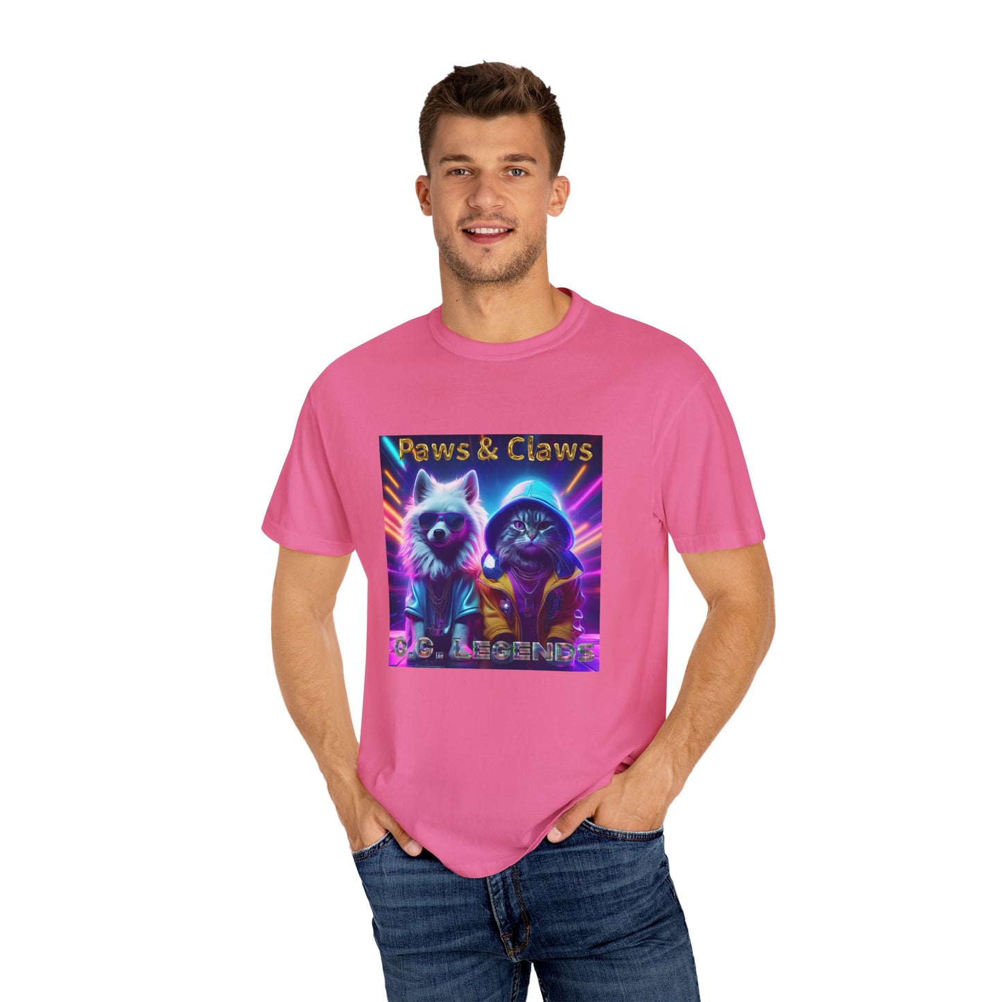 Paws & Claws Legends Unisex T-Shirt - Fun Pet Themed Apparel