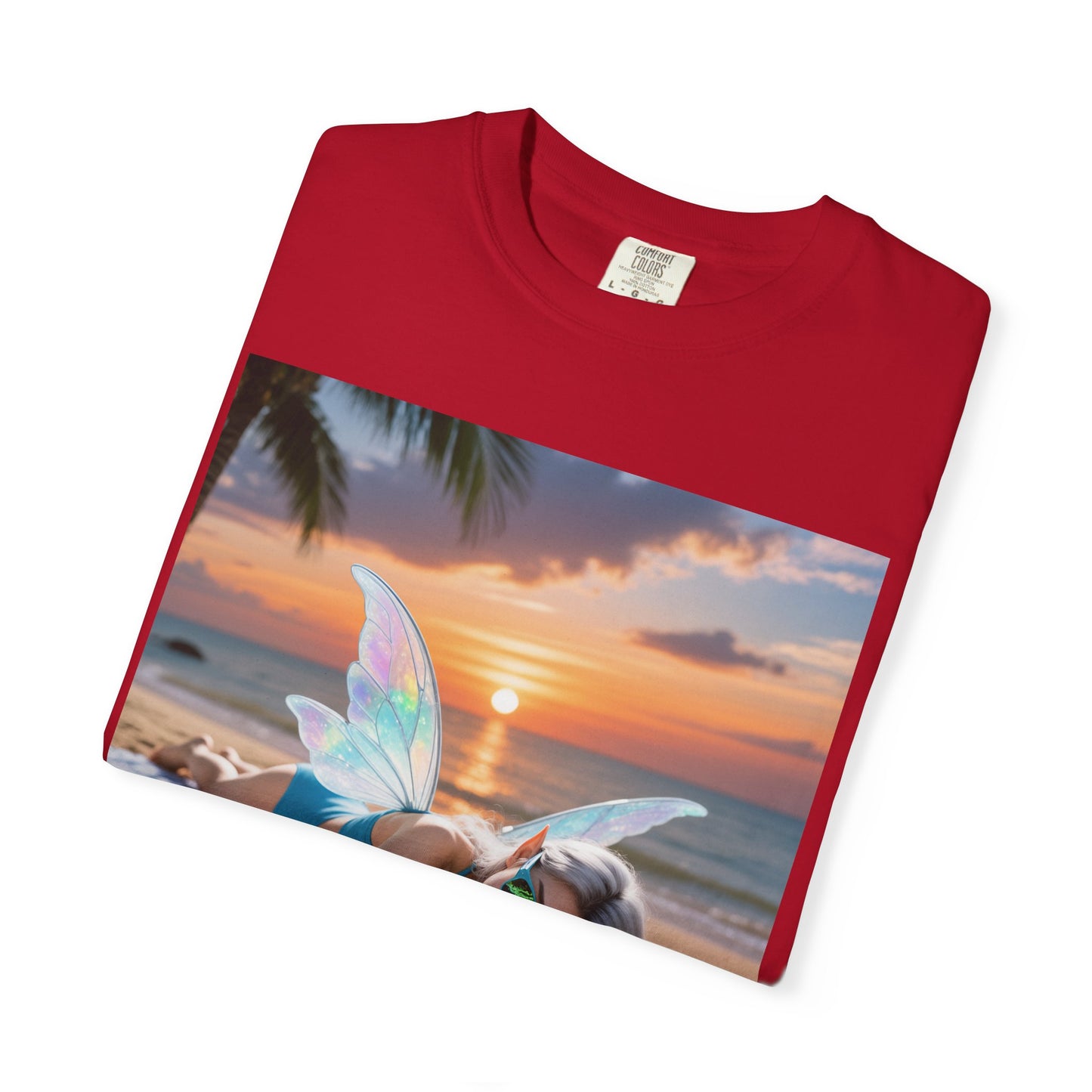 Beach Fairy Unisex T-Shirt, Summer Vibe Tee, Beachwear, Gift for Beach Lovers, Relaxation Shirt, Graphic Tee