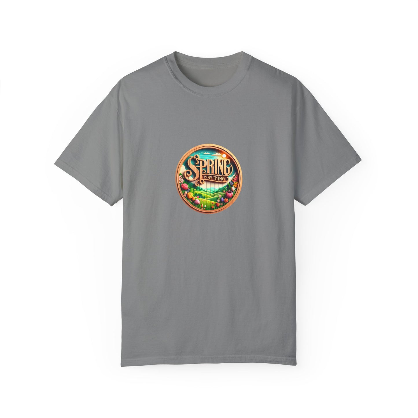 Spring Vibes Unisex Garment-Dyed T-shirt - Celebrate the Season