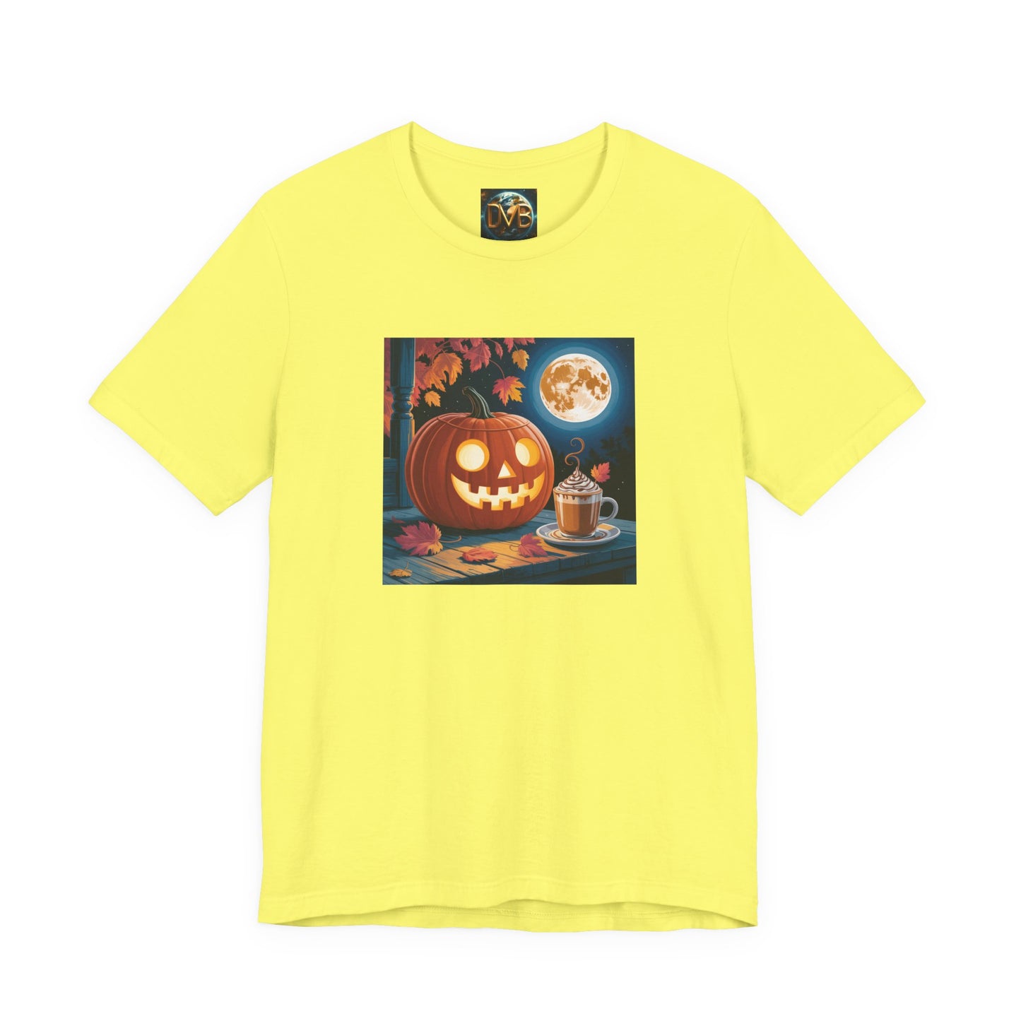 Fall In Love With Fall, Unisex Fall T-Shirt, Halloween Shirt, Cozy Fall Apparel, Seasonal Graphic Tee, Pumpkin Spice Tee