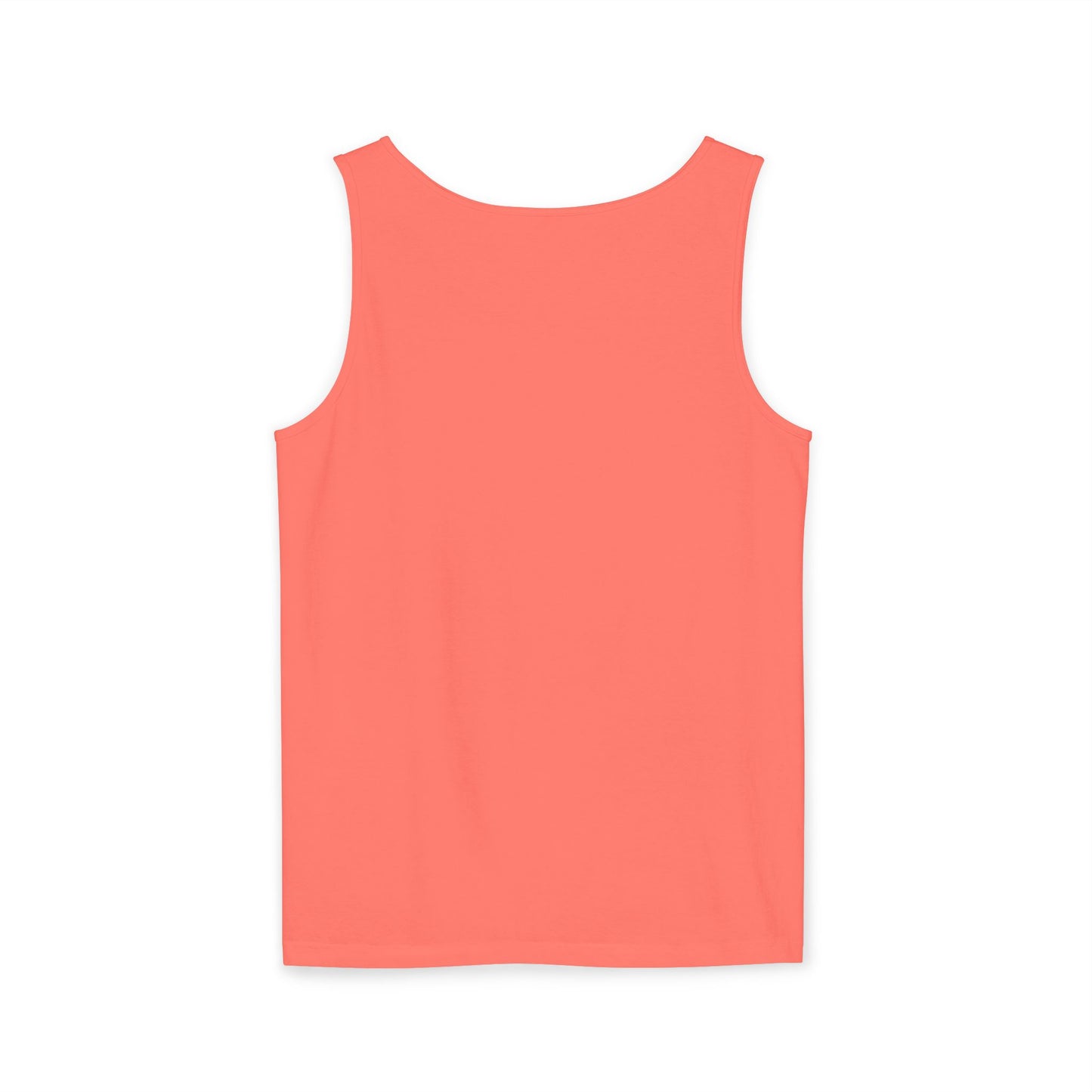 Sun-Inspired Unisex Garment-Dyed Tank Top, Boho Summer Shirt, Festival Wear, Sunscreen Beach Top, Yoga & Meditation Apparel