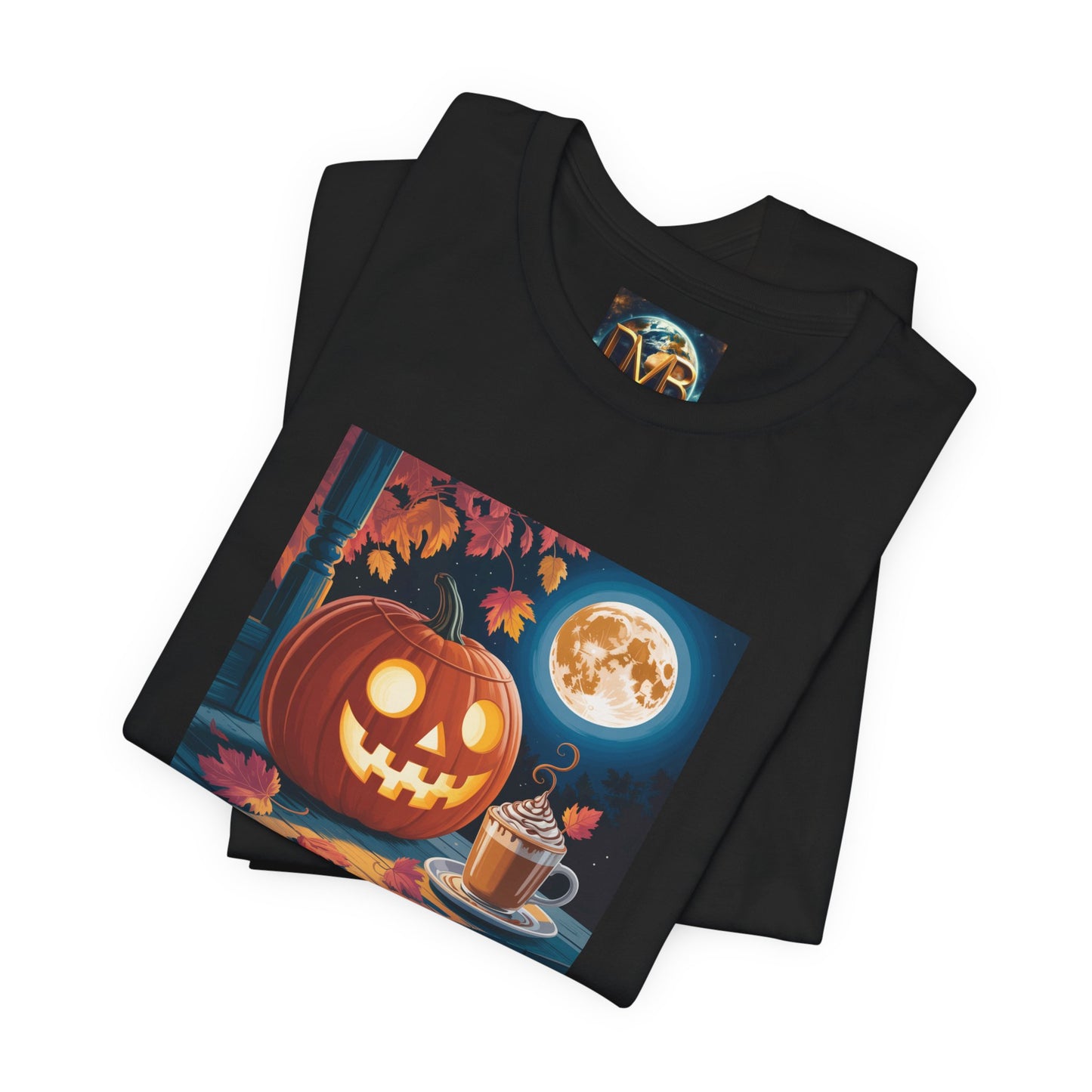 Fall In Love With Fall, Unisex Fall T-Shirt, Halloween Shirt, Cozy Fall Apparel, Seasonal Graphic Tee, Pumpkin Spice Tee