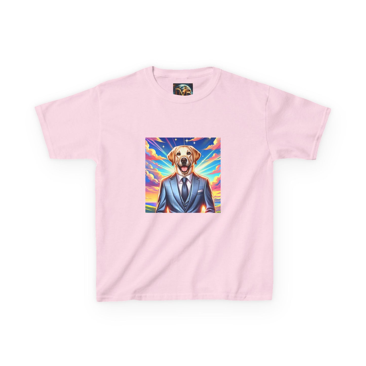 Whimsical Dog Portrait Kids Tee, Fun Youth T-Shirt, Dog Lover Gift, Colorful Kids Shirt, Perfect for Birthdays or Playdates
