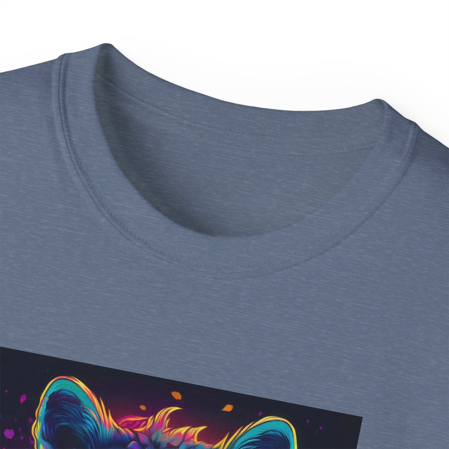 90's Style Colorful Lion Graphic Ultra Cotton Tee - Vibrant and Fun Wear