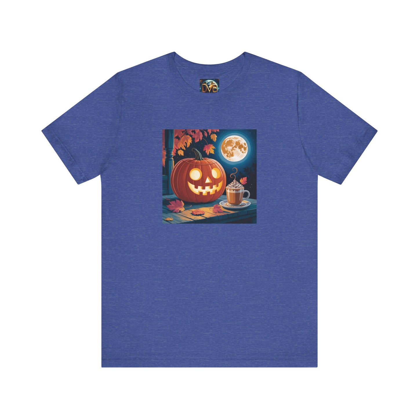 Fall In Love With Fall, Unisex Fall T-Shirt, Halloween Shirt, Cozy Fall Apparel, Seasonal Graphic Tee, Pumpkin Spice Tee