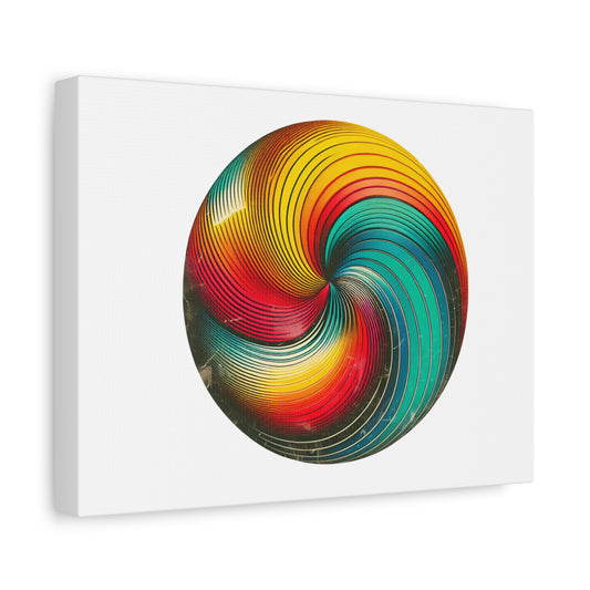 Colorful Abstract Canvas Art - Vibrant Wall Decor for Home, Living Room, Office, Gift Idea, Modern Design