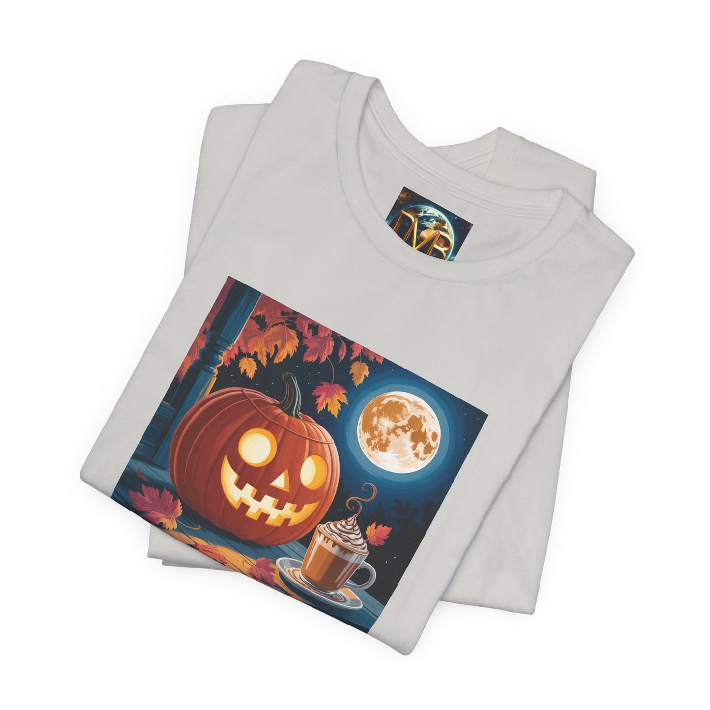 Fall In Love With Fall, Unisex Fall T-Shirt, Halloween Shirt, Cozy Fall Apparel, Seasonal Graphic Tee, Pumpkin Spice Tee