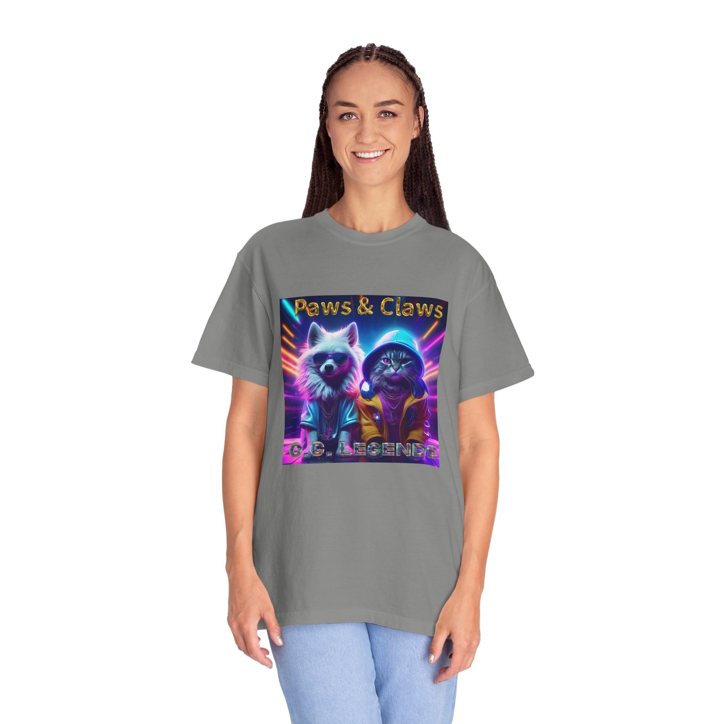 Paws & Claws Legends Unisex T-Shirt - Fun Pet Themed Apparel