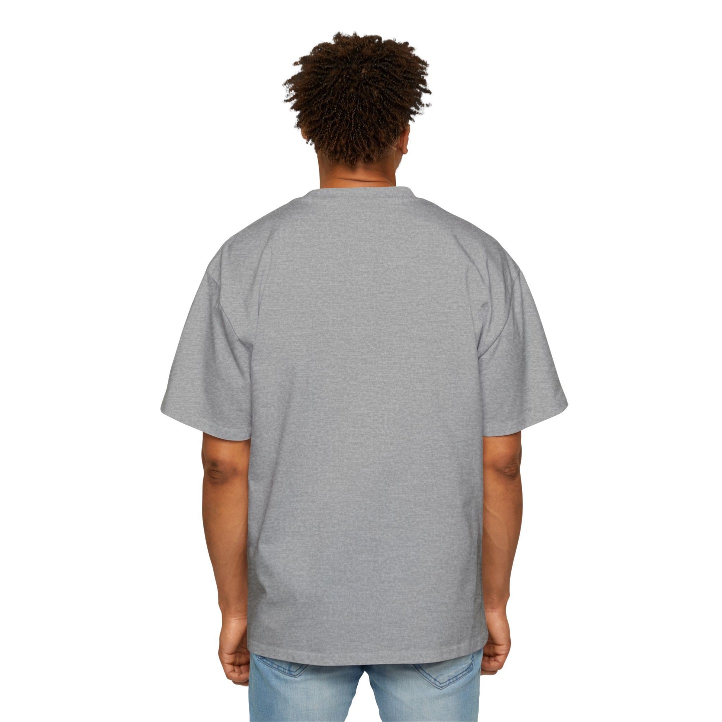 Neon Retro Vibrant Eagle Graphic Oversized Tee for Men