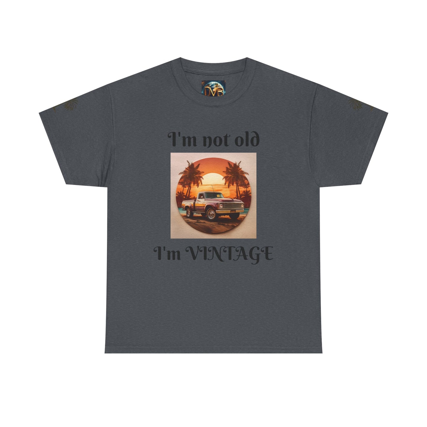 Vintage Vibes Unisex Heavy Cotton Tee - I'm Not Old, I'm VINTAGE