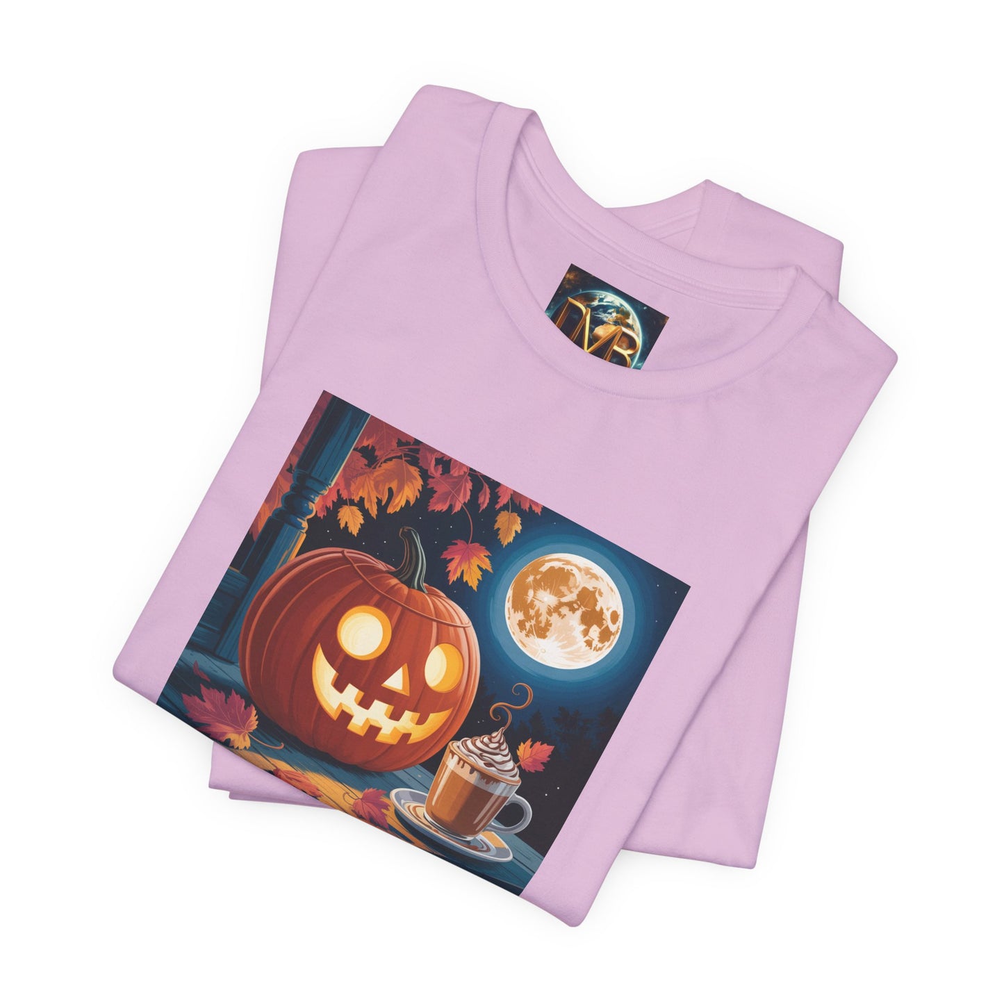 Fall In Love With Fall, Unisex Fall T-Shirt, Halloween Shirt, Cozy Fall Apparel, Seasonal Graphic Tee, Pumpkin Spice Tee