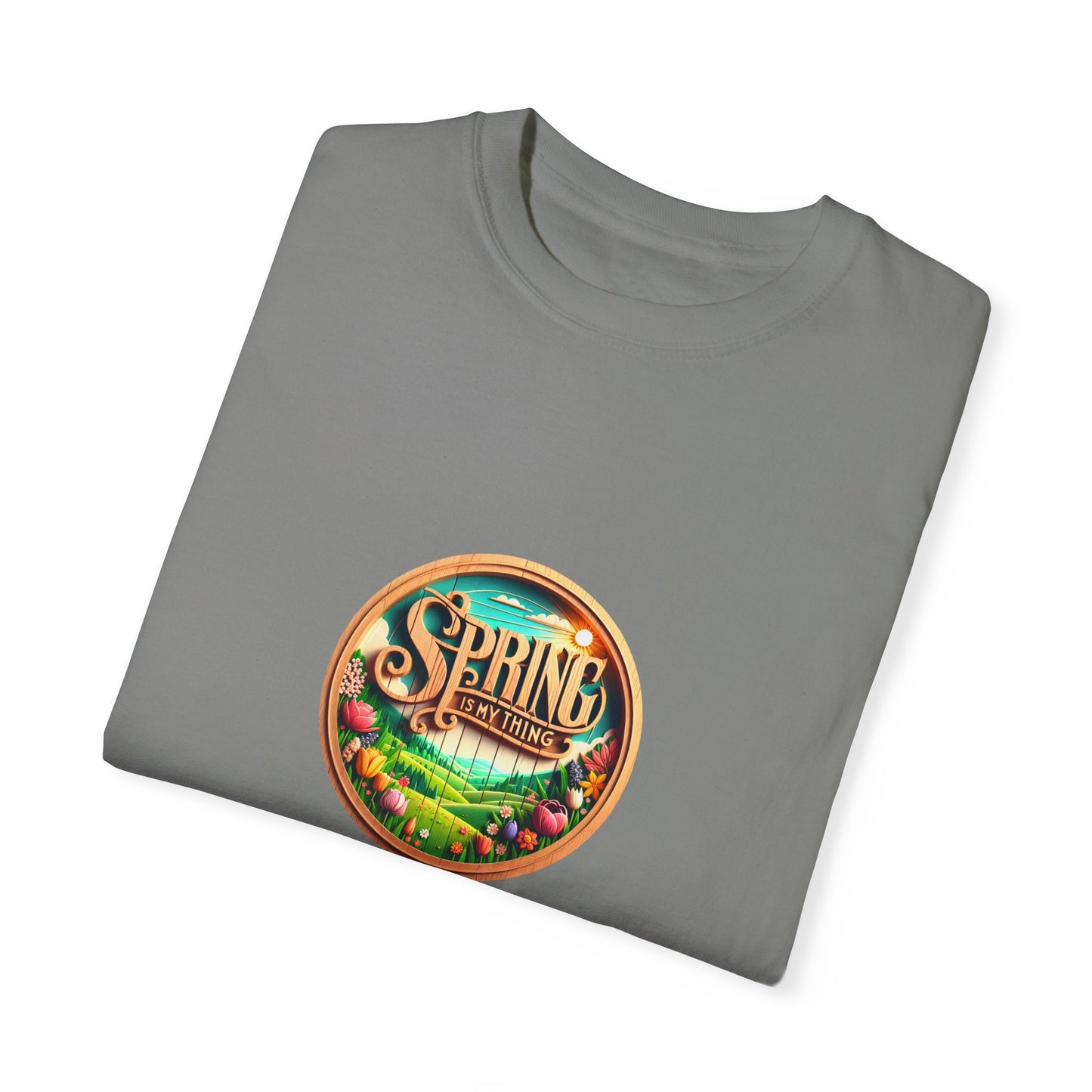 Spring Vibes Unisex Garment-Dyed T-shirt - Celebrate the Season