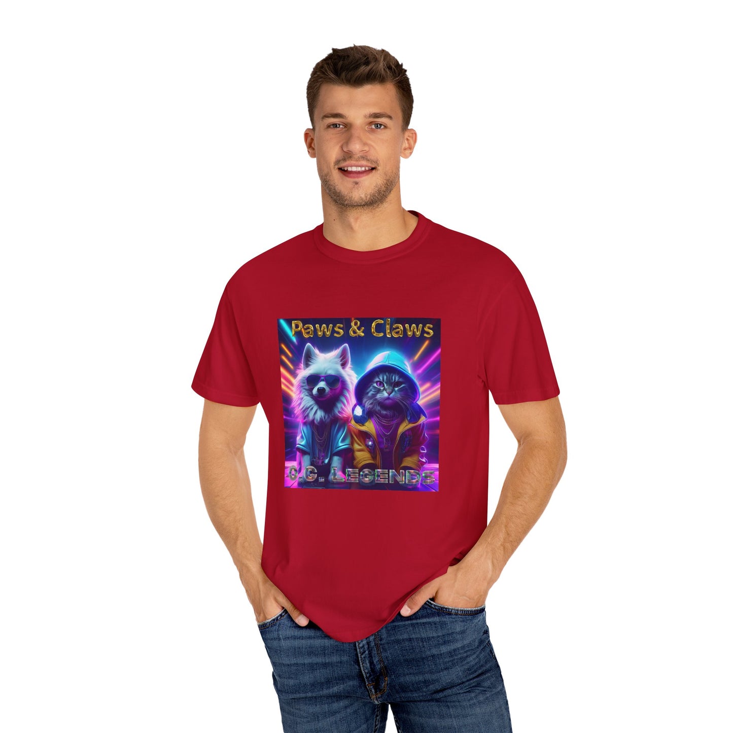 Paws & Claws Legends Unisex T-Shirt - Fun Pet Themed Apparel
