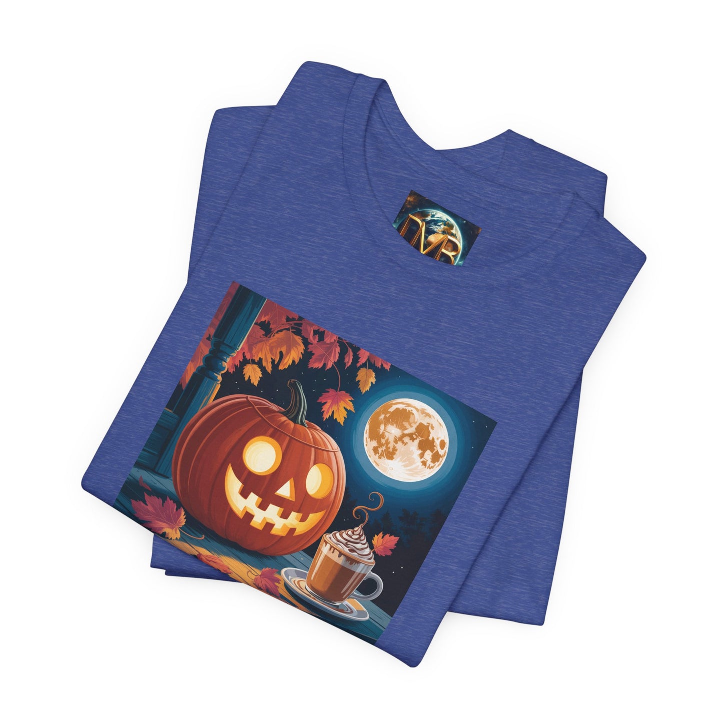 Fall In Love With Fall, Unisex Fall T-Shirt, Halloween Shirt, Cozy Fall Apparel, Seasonal Graphic Tee, Pumpkin Spice Tee
