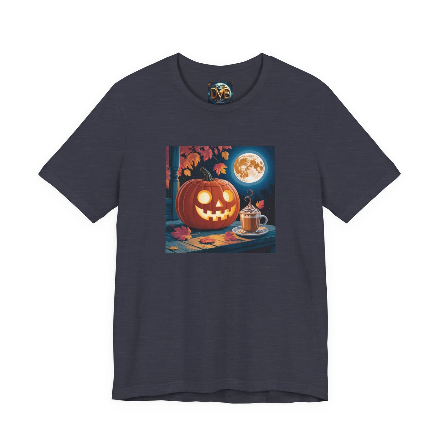 Fall In Love With Fall, Unisex Fall T-Shirt, Halloween Shirt, Cozy Fall Apparel, Seasonal Graphic Tee, Pumpkin Spice Tee