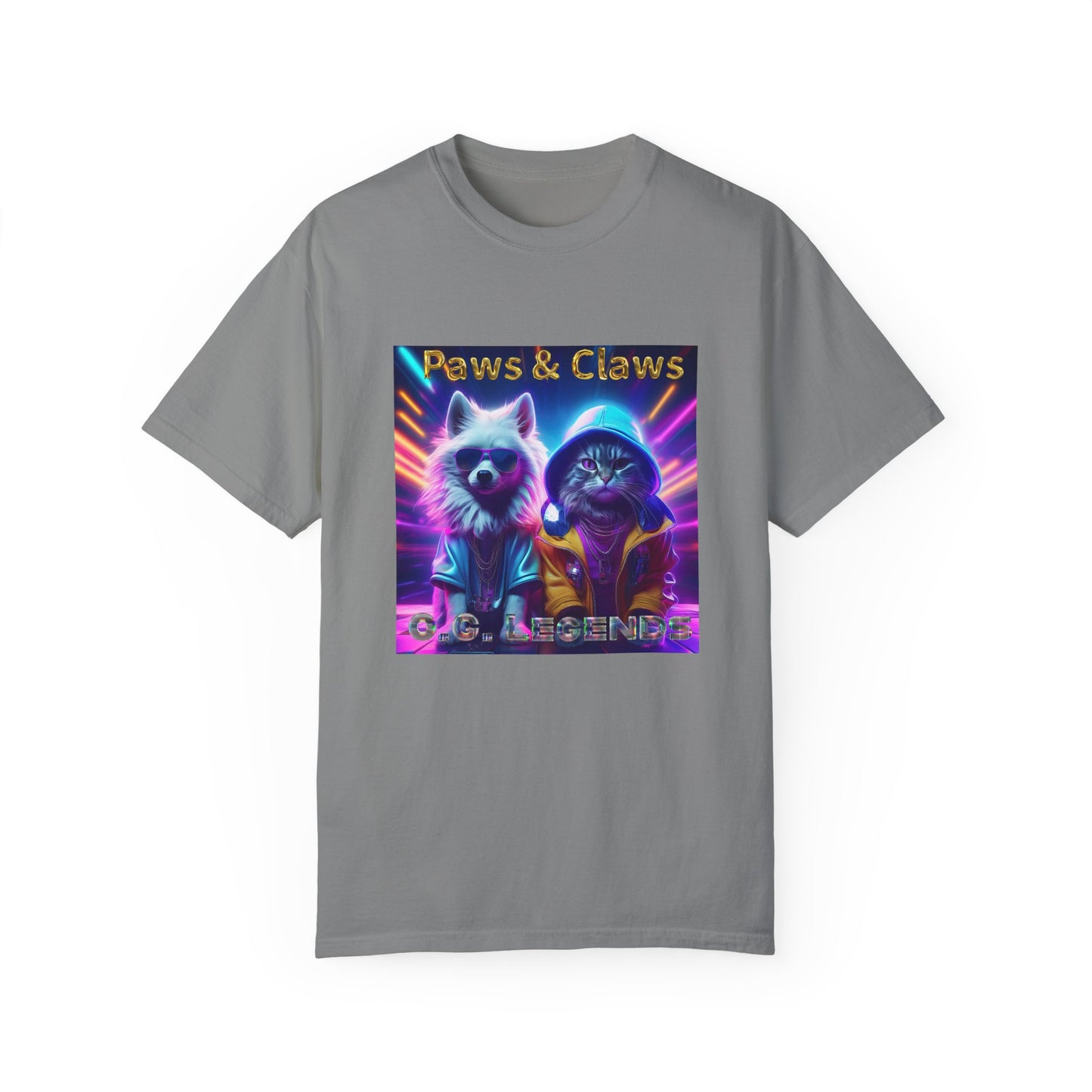 Paws & Claws Legends Unisex T-Shirt - Fun Pet Themed Apparel