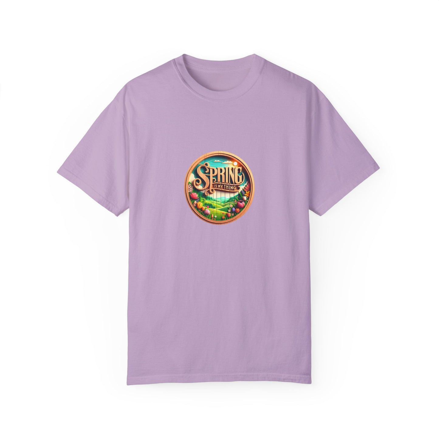 Spring Vibes Unisex Garment-Dyed T-shirt - Celebrate the Season