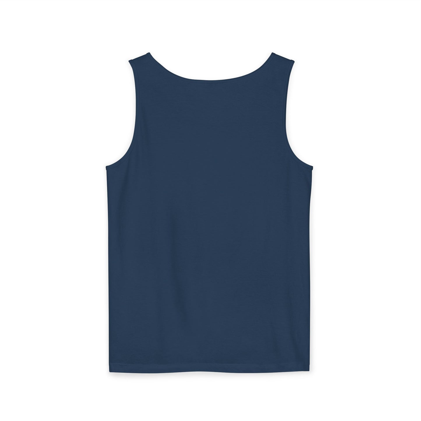 Sun-Inspired Unisex Garment-Dyed Tank Top, Boho Summer Shirt, Festival Wear, Sunscreen Beach Top, Yoga & Meditation Apparel