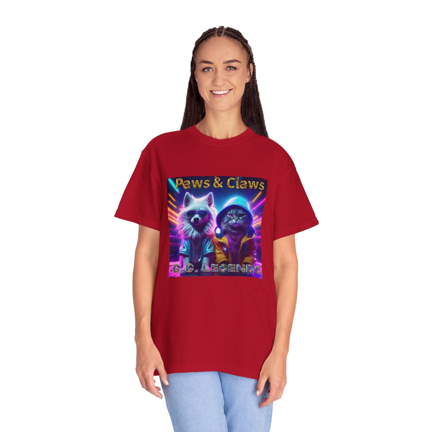 Paws & Claws Legends Unisex T-Shirt - Fun Pet Themed Apparel