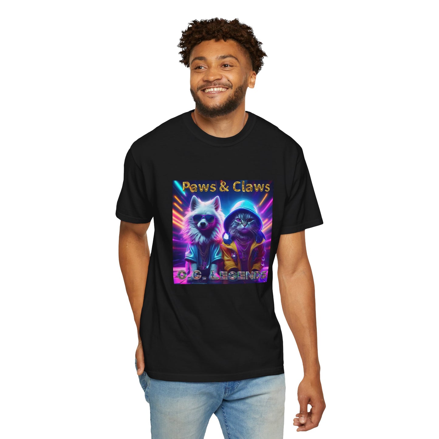 Paws & Claws Legends Unisex T-Shirt - Fun Pet Themed Apparel