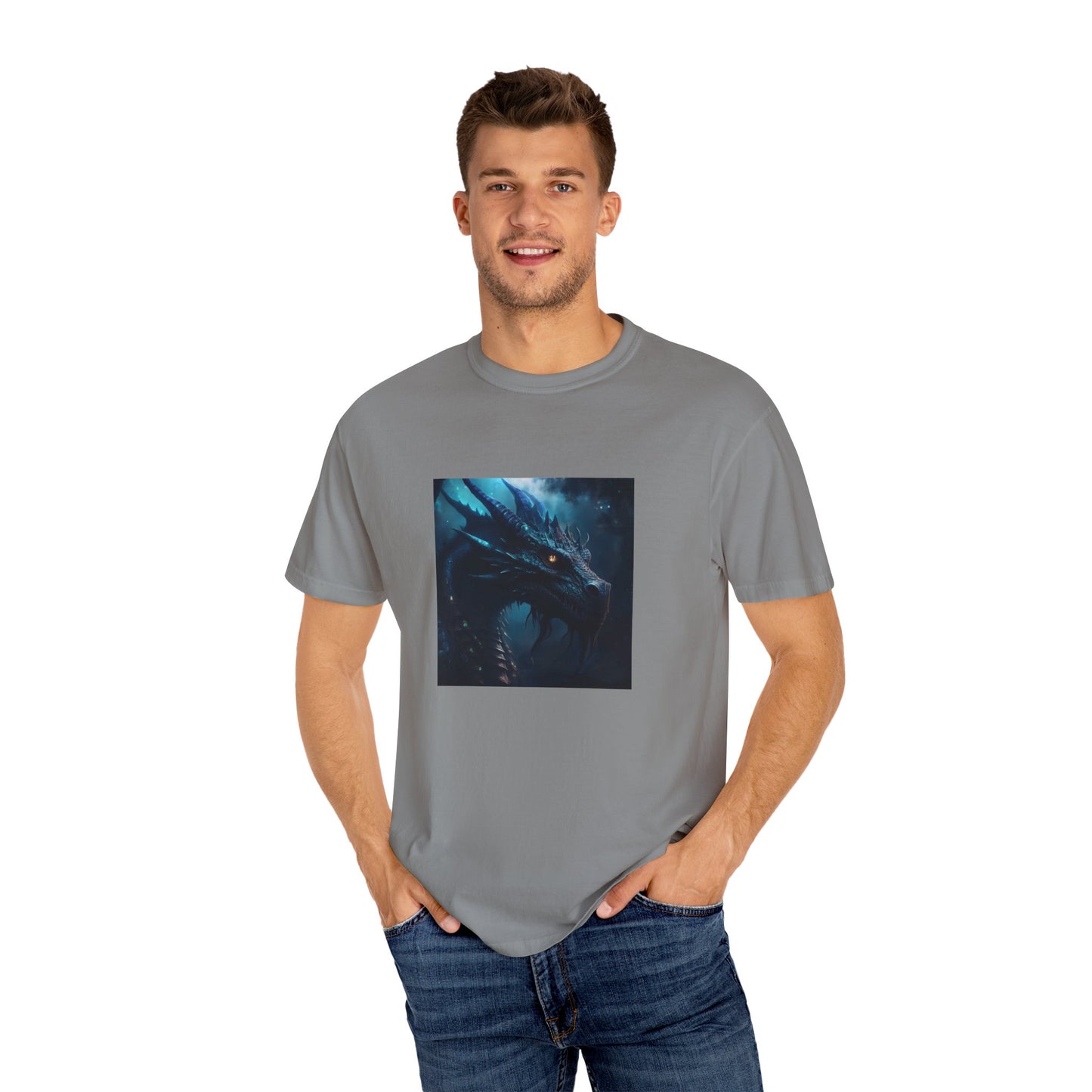 Epic Dragon Graphic Unisex T-Shirt - Fantasy Art Tee