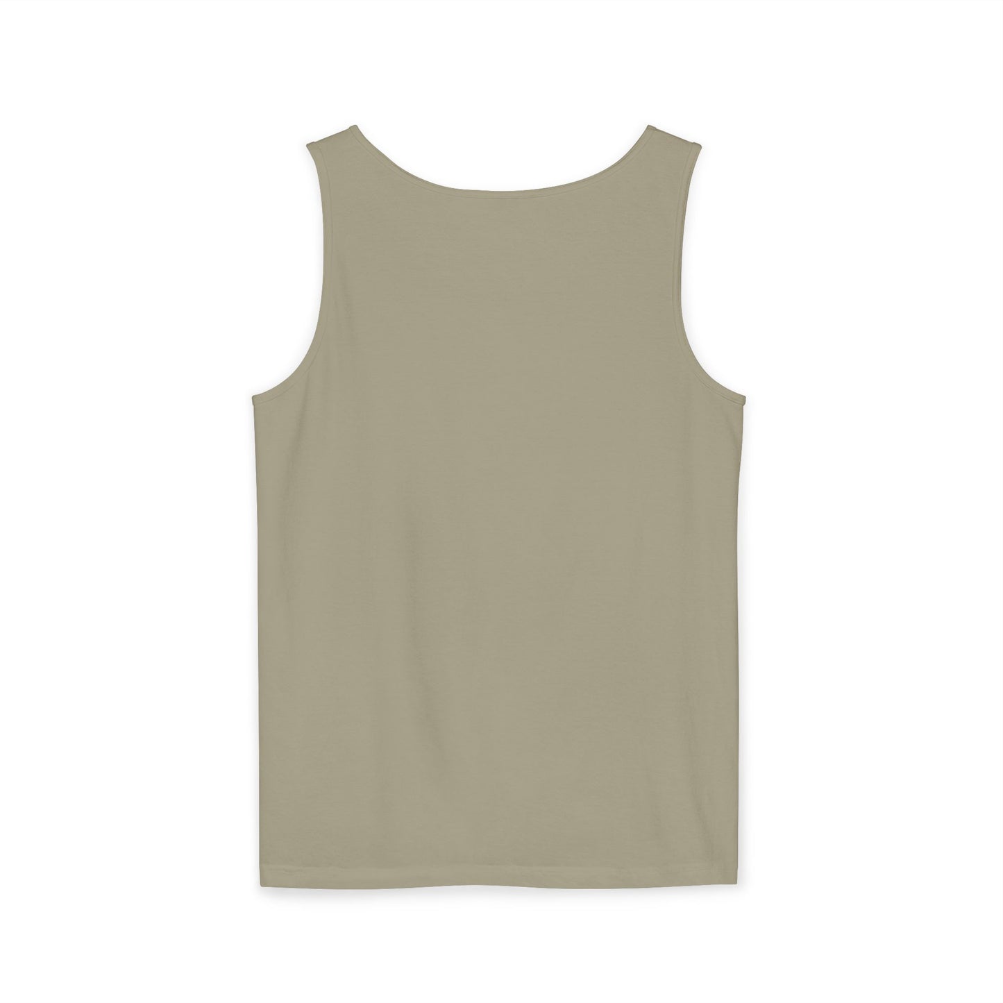 Sun-Inspired Unisex Garment-Dyed Tank Top, Boho Summer Shirt, Festival Wear, Sunscreen Beach Top, Yoga & Meditation Apparel