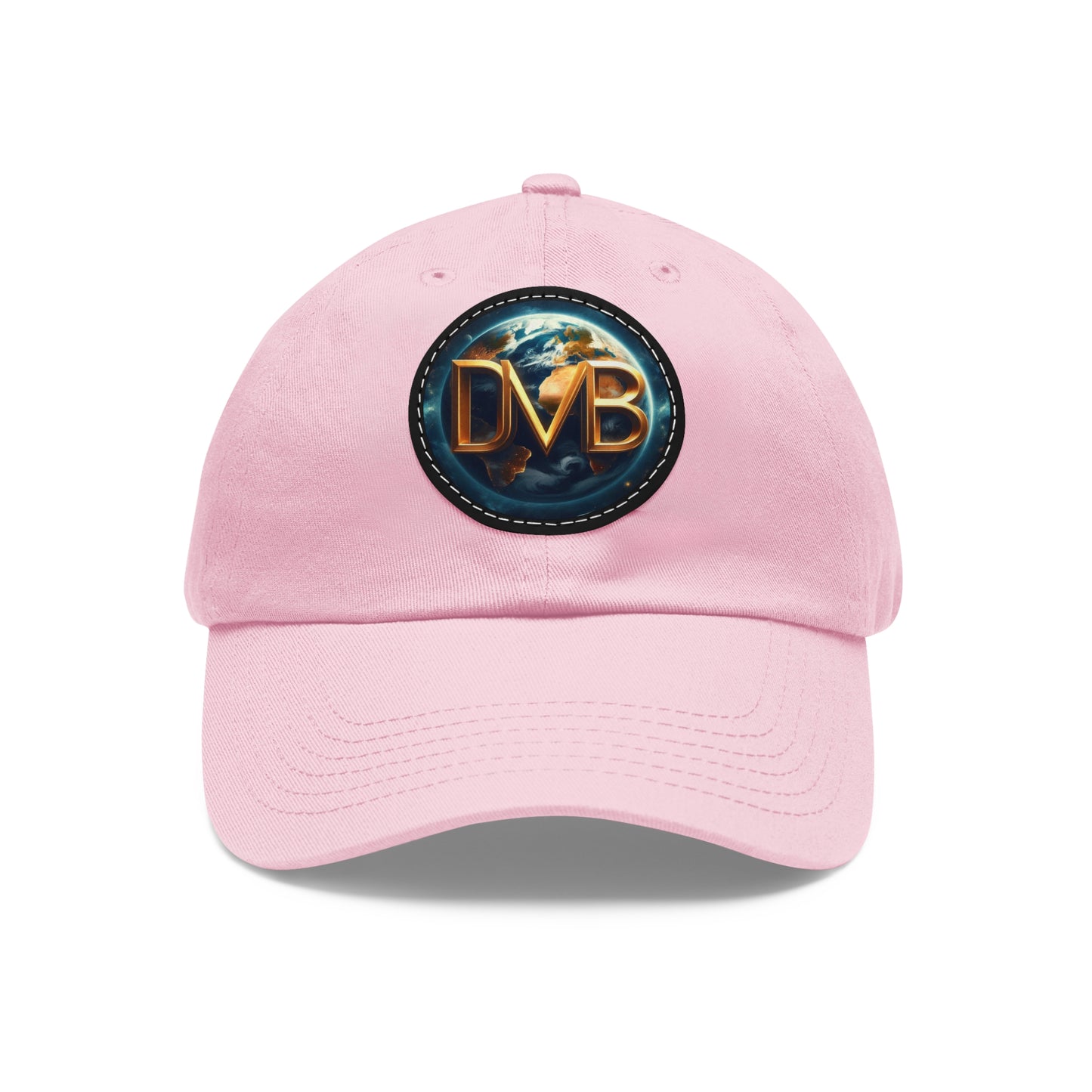 Diego Von Bellini Dad Hat with Leather Patch (Round)