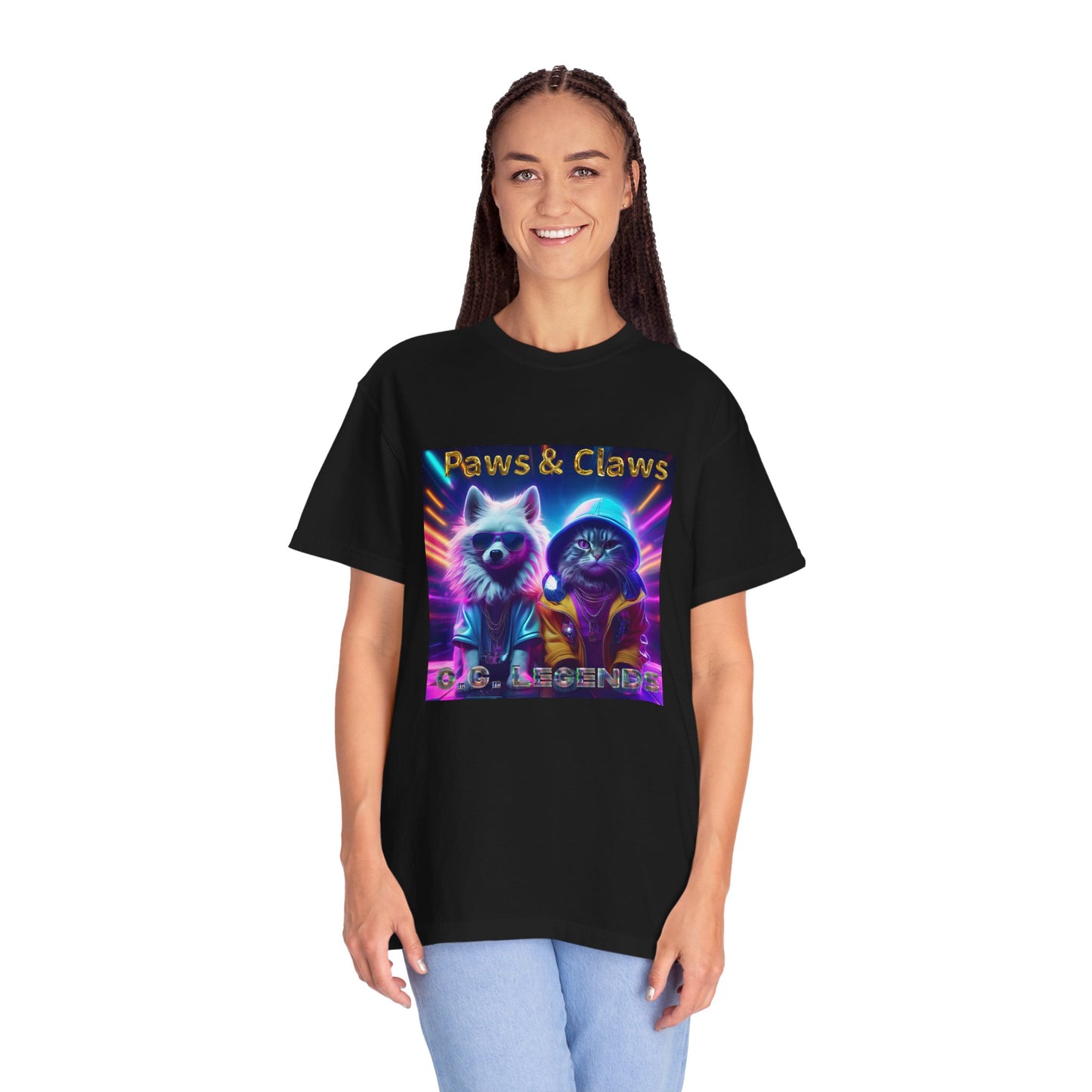 Paws & Claws Legends Unisex T-Shirt - Fun Pet Themed Apparel