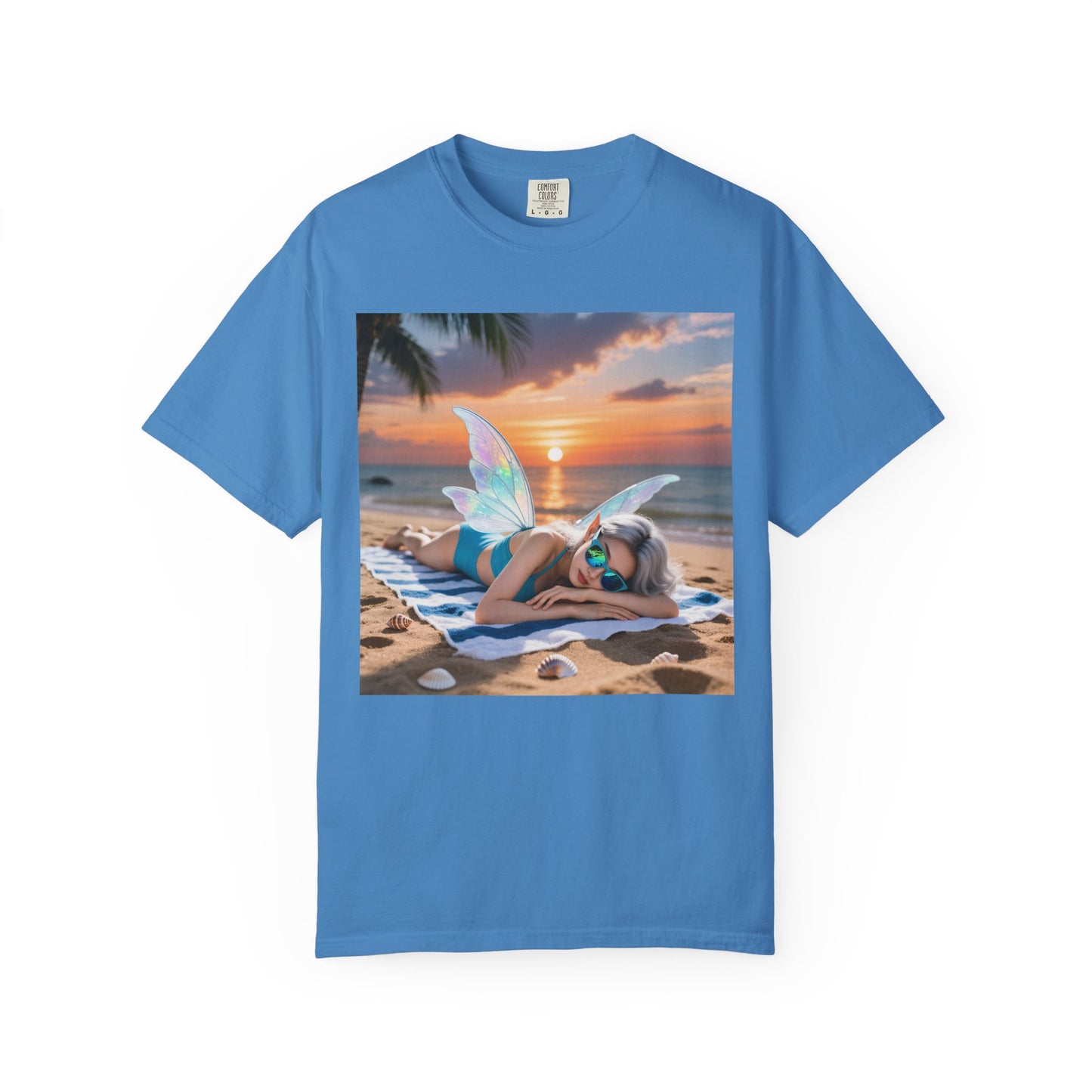 Beach Fairy Unisex T-Shirt, Summer Vibe Tee, Beachwear, Gift for Beach Lovers, Relaxation Shirt, Graphic Tee