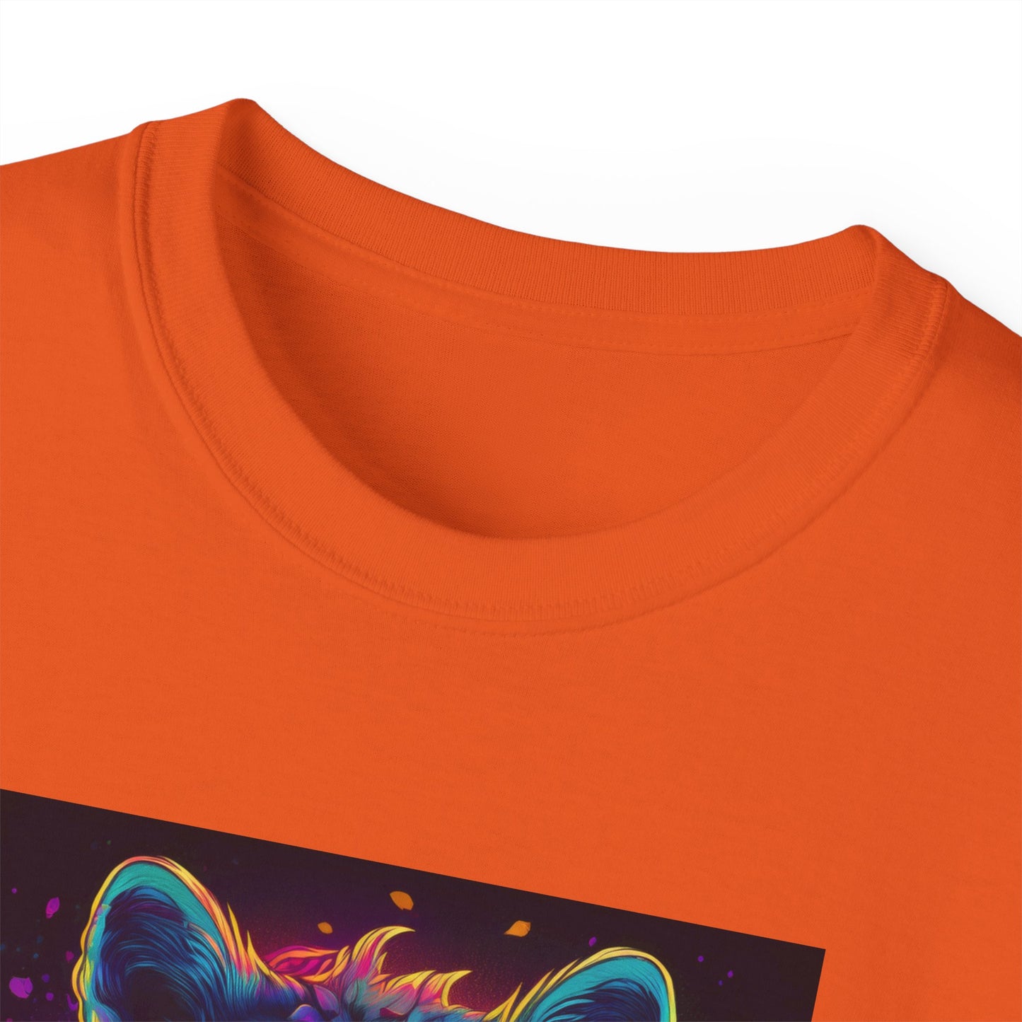 90's Style Colorful Lion Graphic Ultra Cotton Tee - Vibrant and Fun Wear