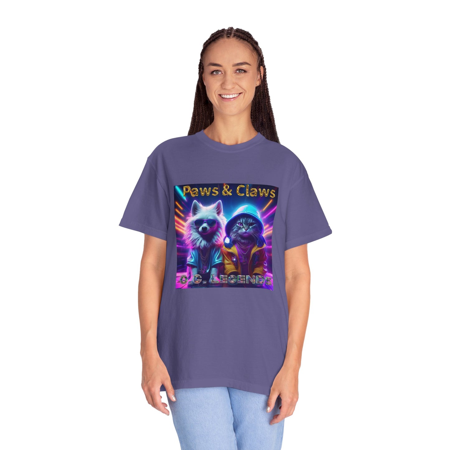 Paws & Claws Legends Unisex T-Shirt - Fun Pet Themed Apparel