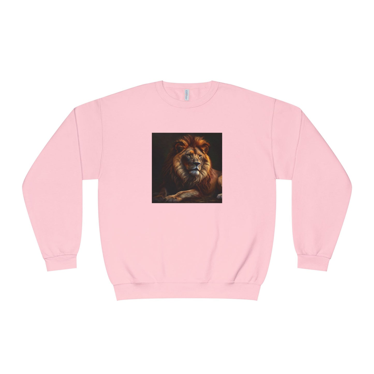 Majestic Lion Unisex Crewneck Sweatshirt - Cozy Animal Print Apparel
