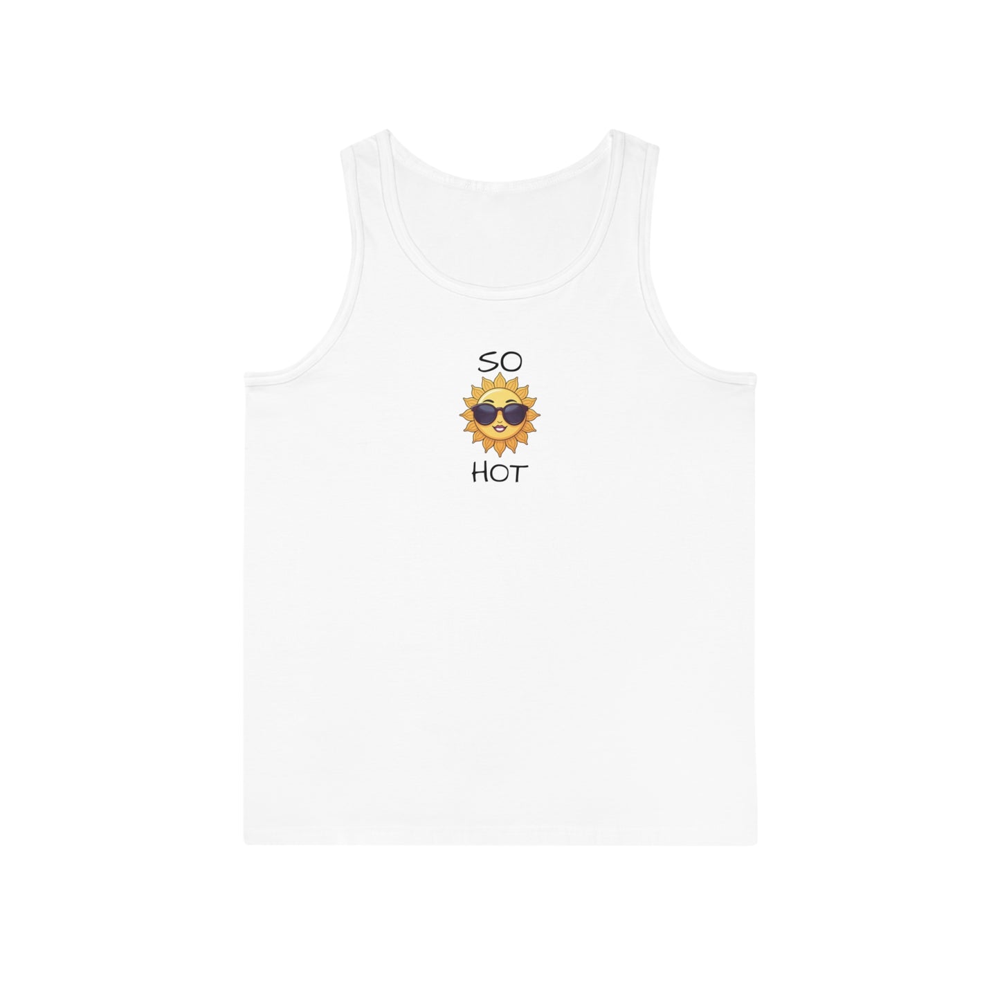 So Hot Sun Graphic Unisex Tank Top - Summer Vibes Apparel