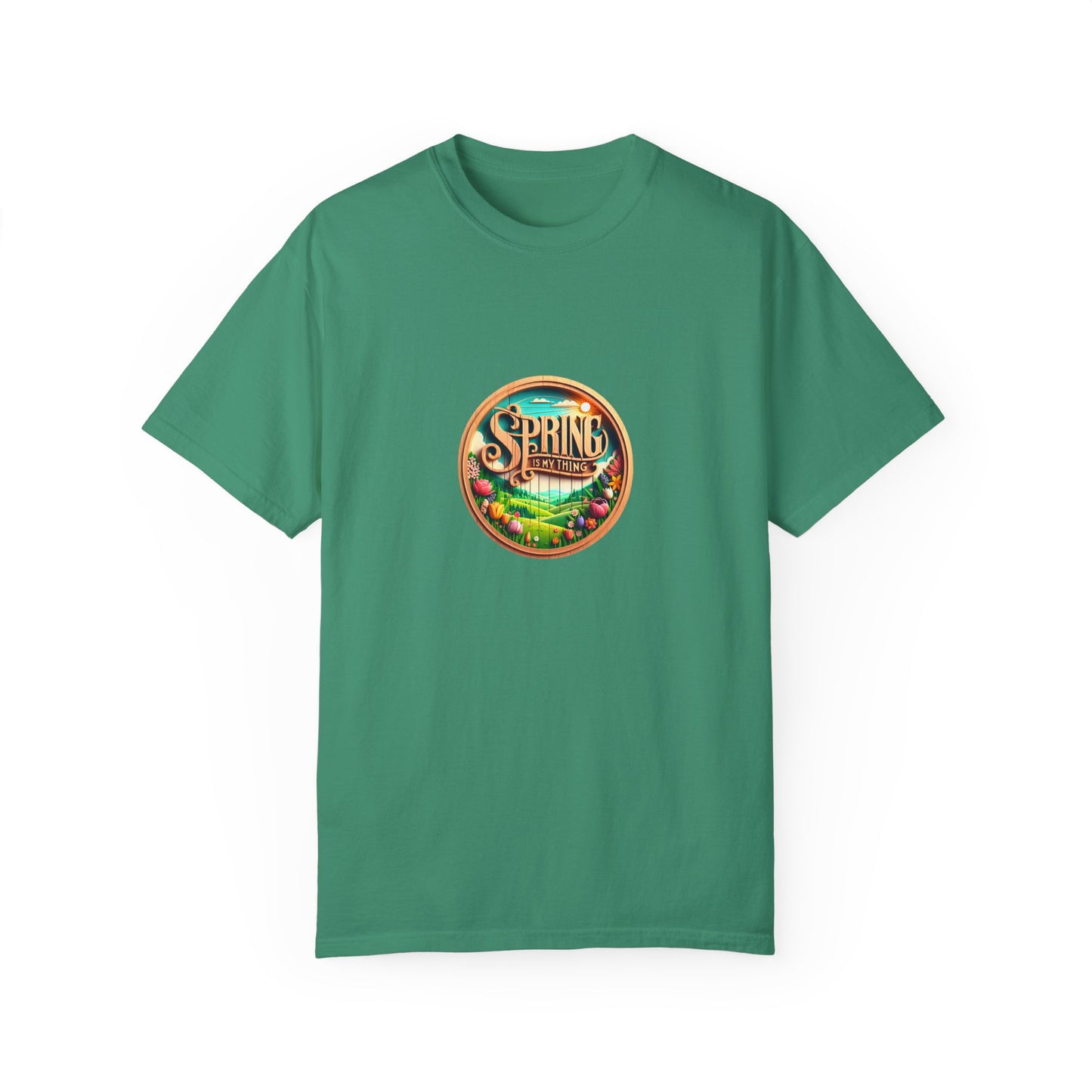 Spring Vibes Unisex Garment-Dyed T-shirt - Celebrate the Season