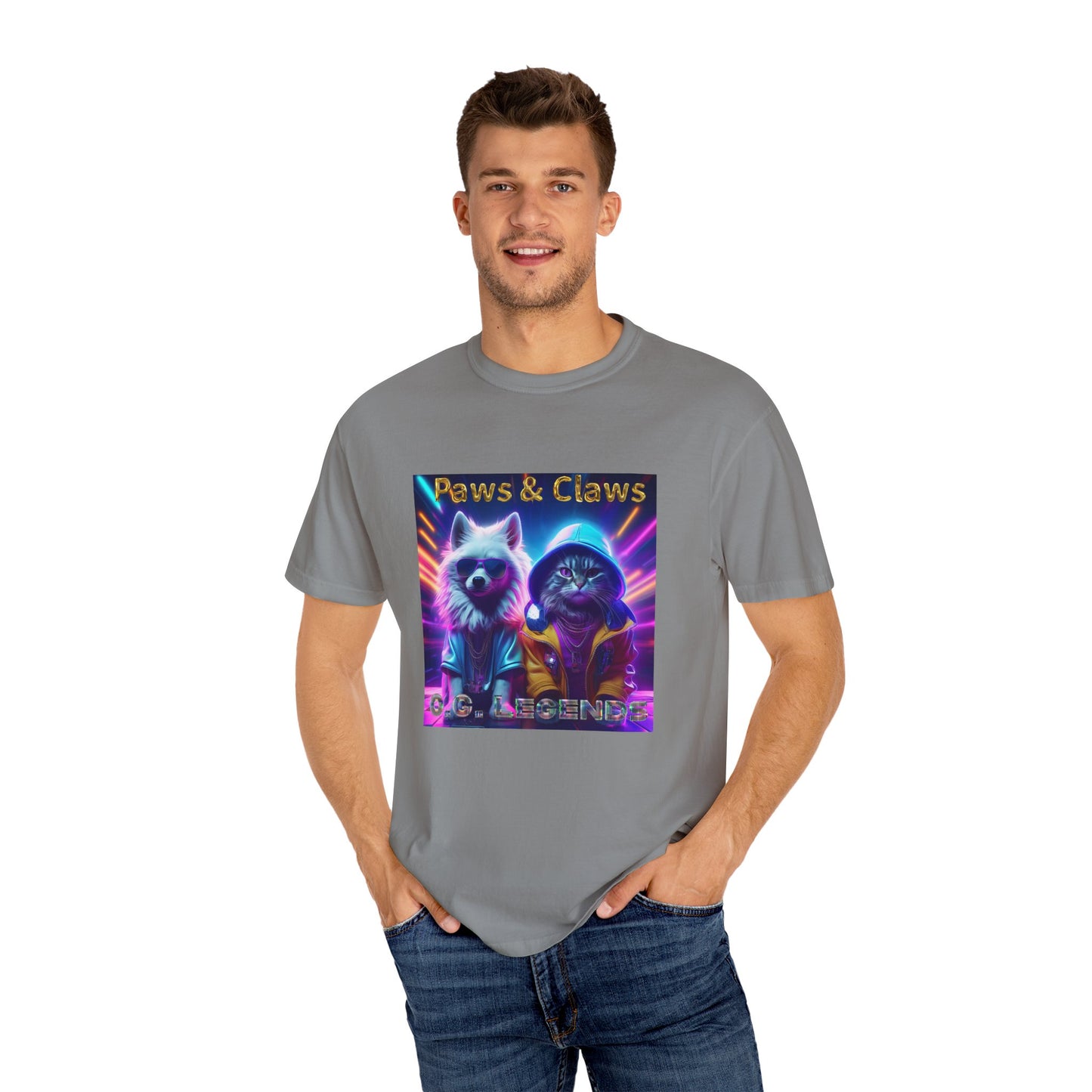 Paws & Claws Legends Unisex T-Shirt - Fun Pet Themed Apparel