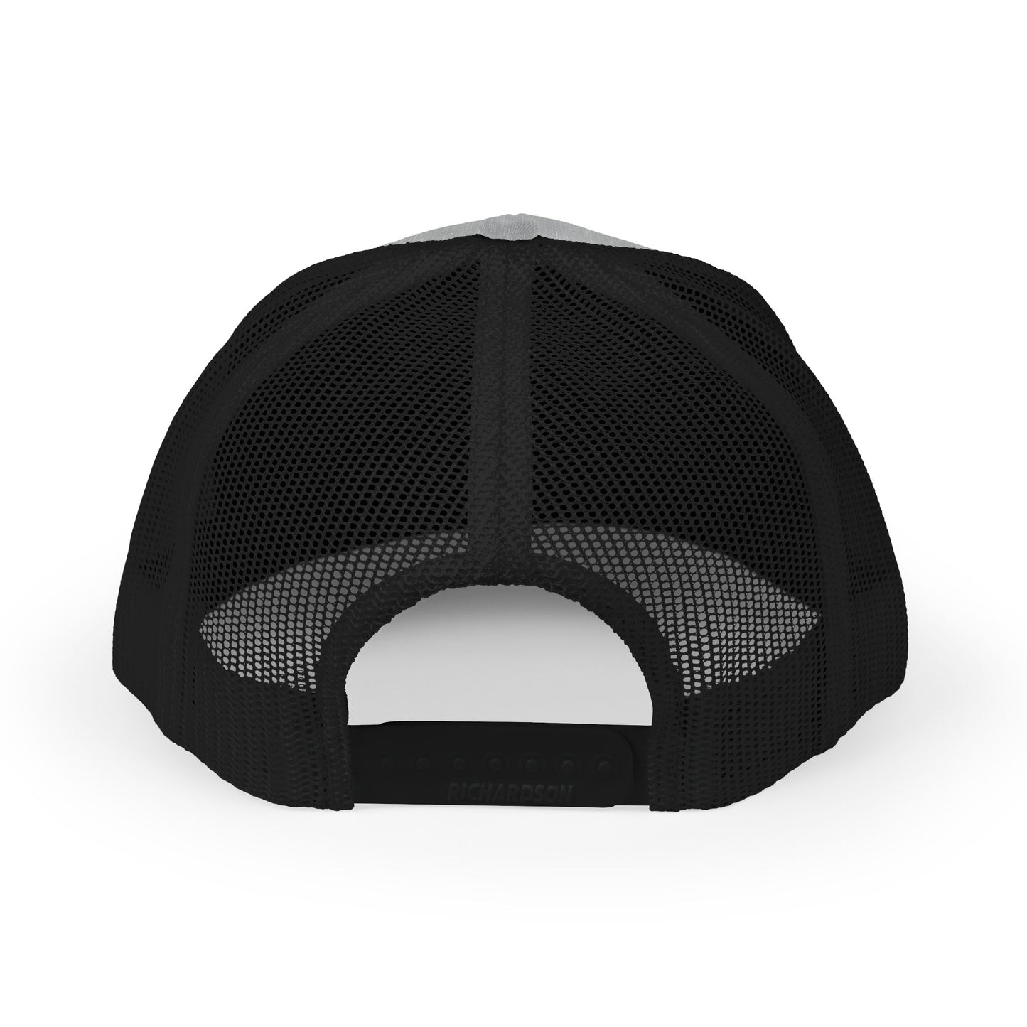 Red ORV Adventure-Themed Snapback Trucker Cap with Embroidered Design
