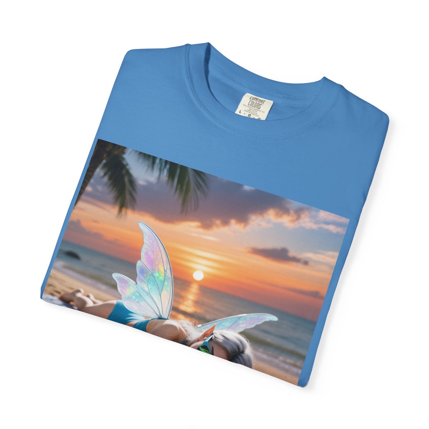 Beach Fairy Unisex T-Shirt, Summer Vibe Tee, Beachwear, Gift for Beach Lovers, Relaxation Shirt, Graphic Tee