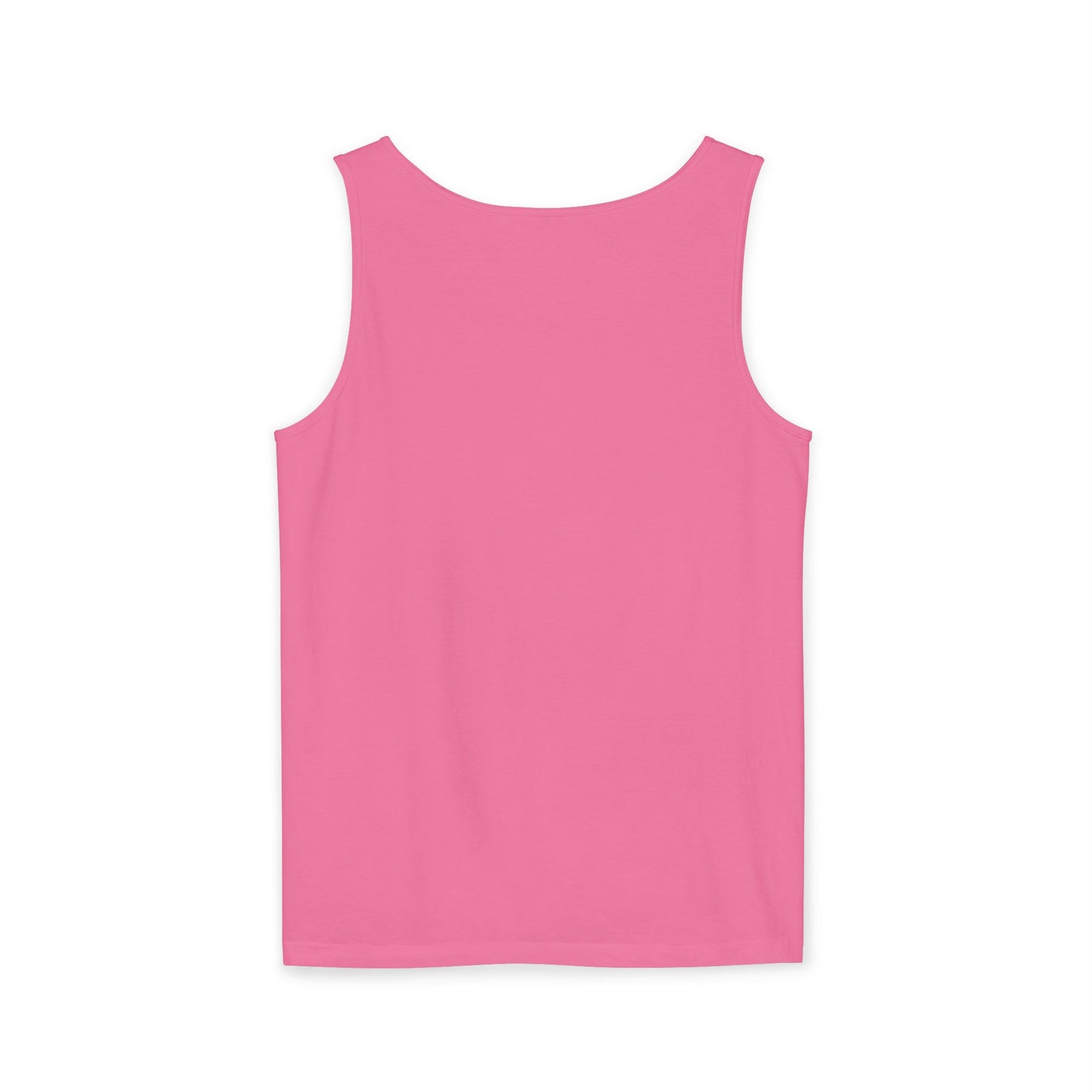 Sun-Inspired Unisex Garment-Dyed Tank Top, Boho Summer Shirt, Festival Wear, Sunscreen Beach Top, Yoga & Meditation Apparel