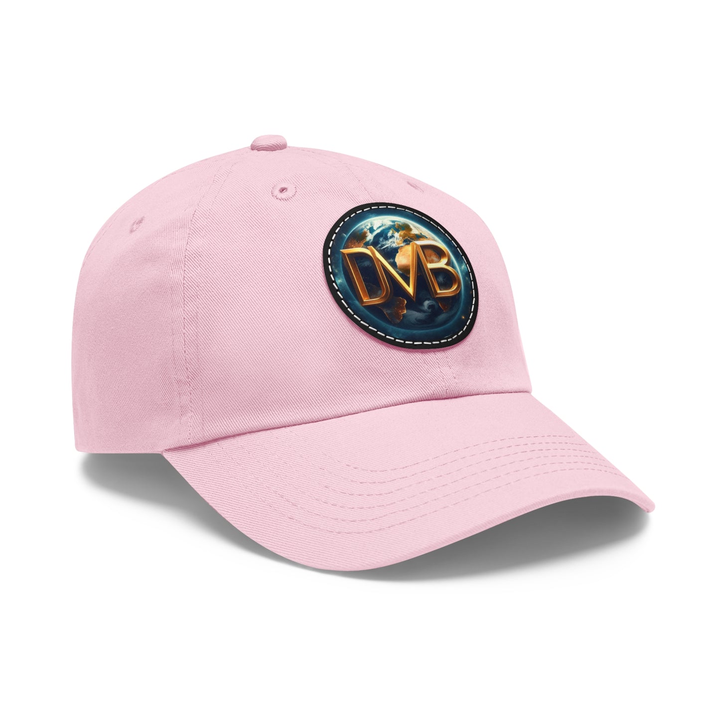 Diego Von Bellini Dad Hat with Leather Patch (Round)