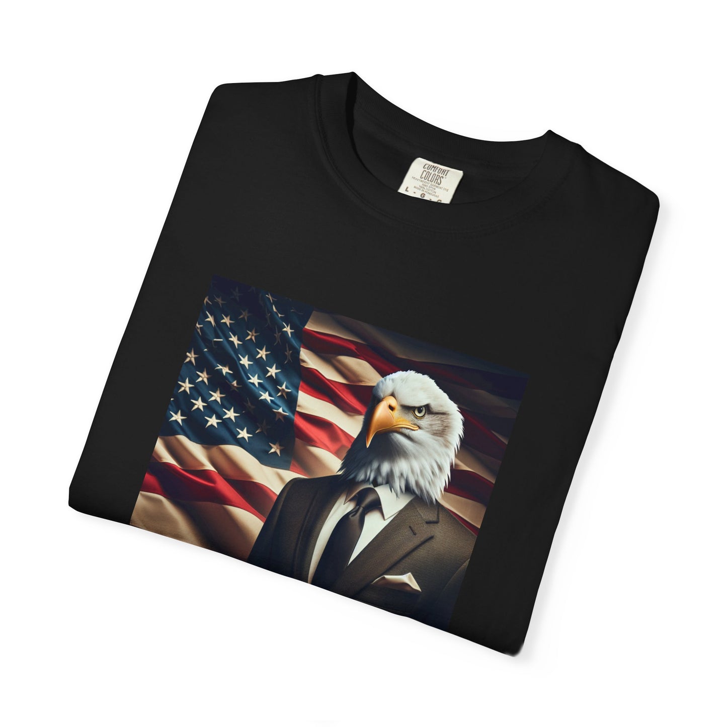 USA Means Business! Unisex Garment-Dyed Tee for Independence Day